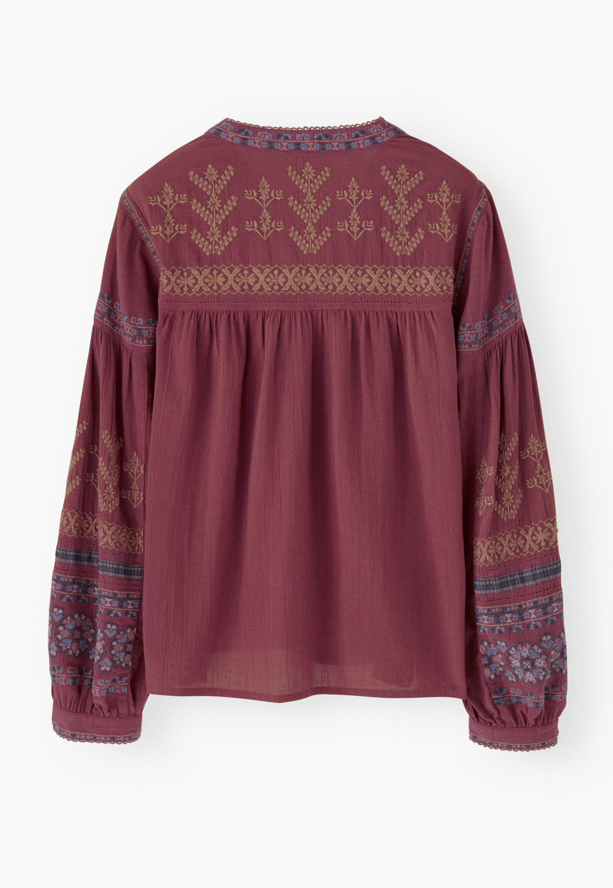 Bestickte Bluse