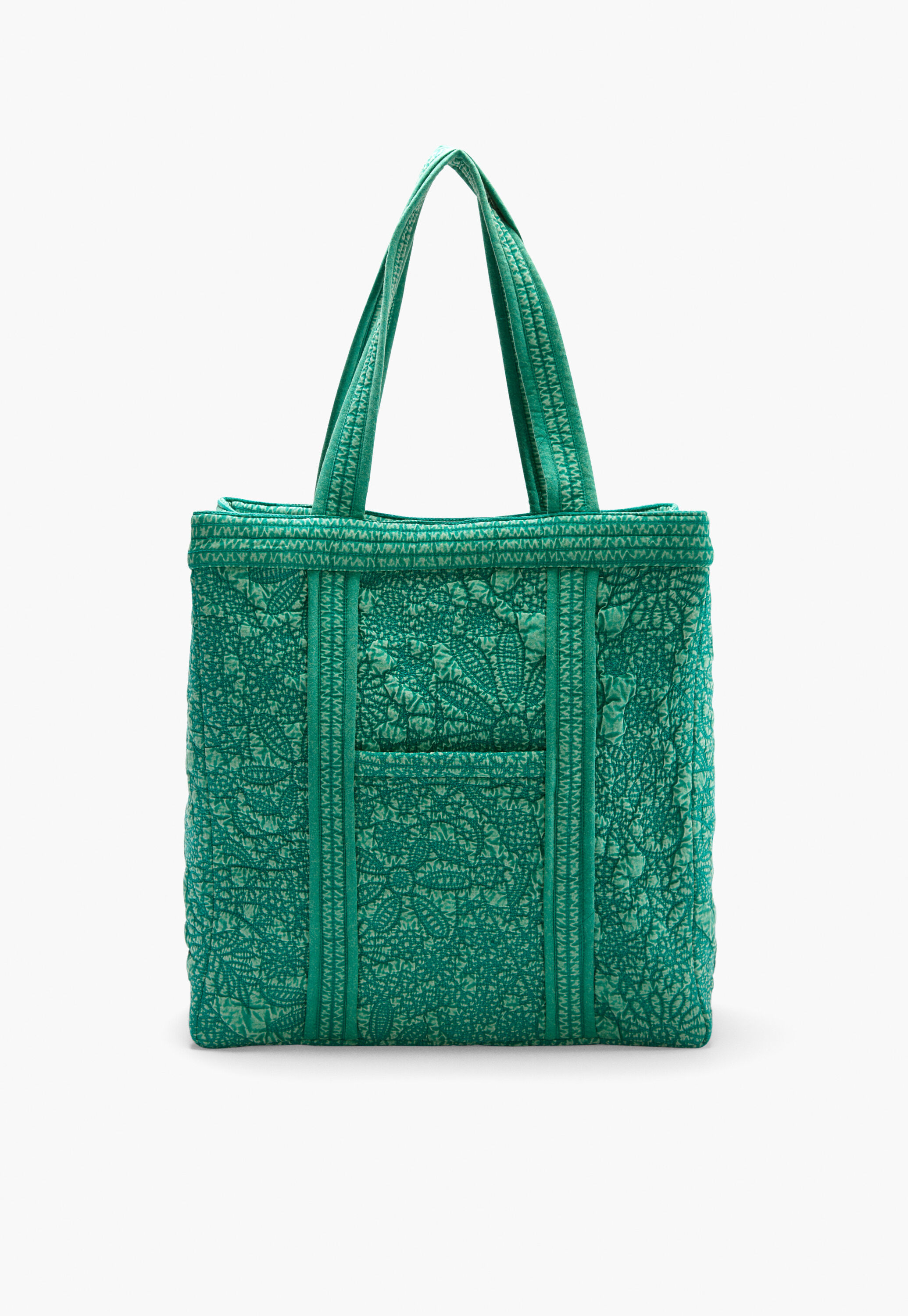 Stepptasche mit Stickerei