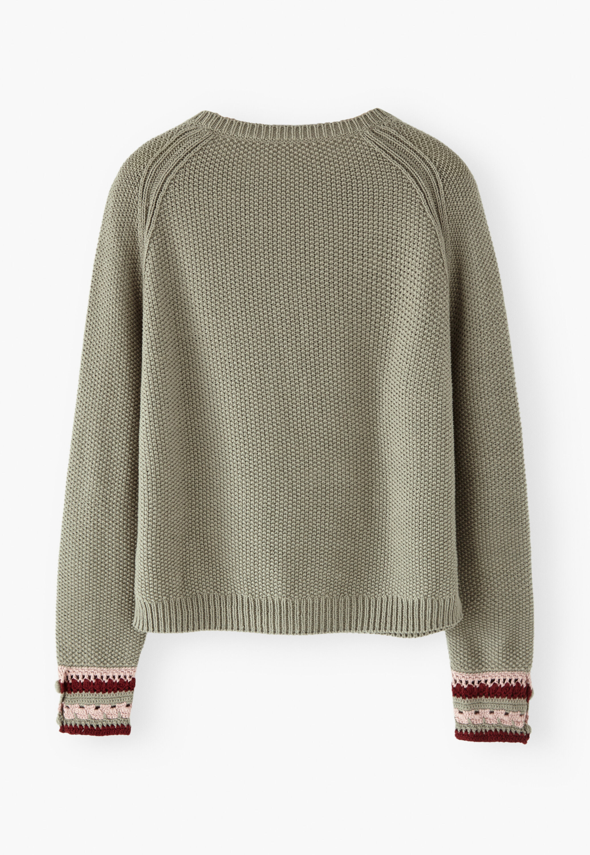 Pullover mit H&auml;keldetails