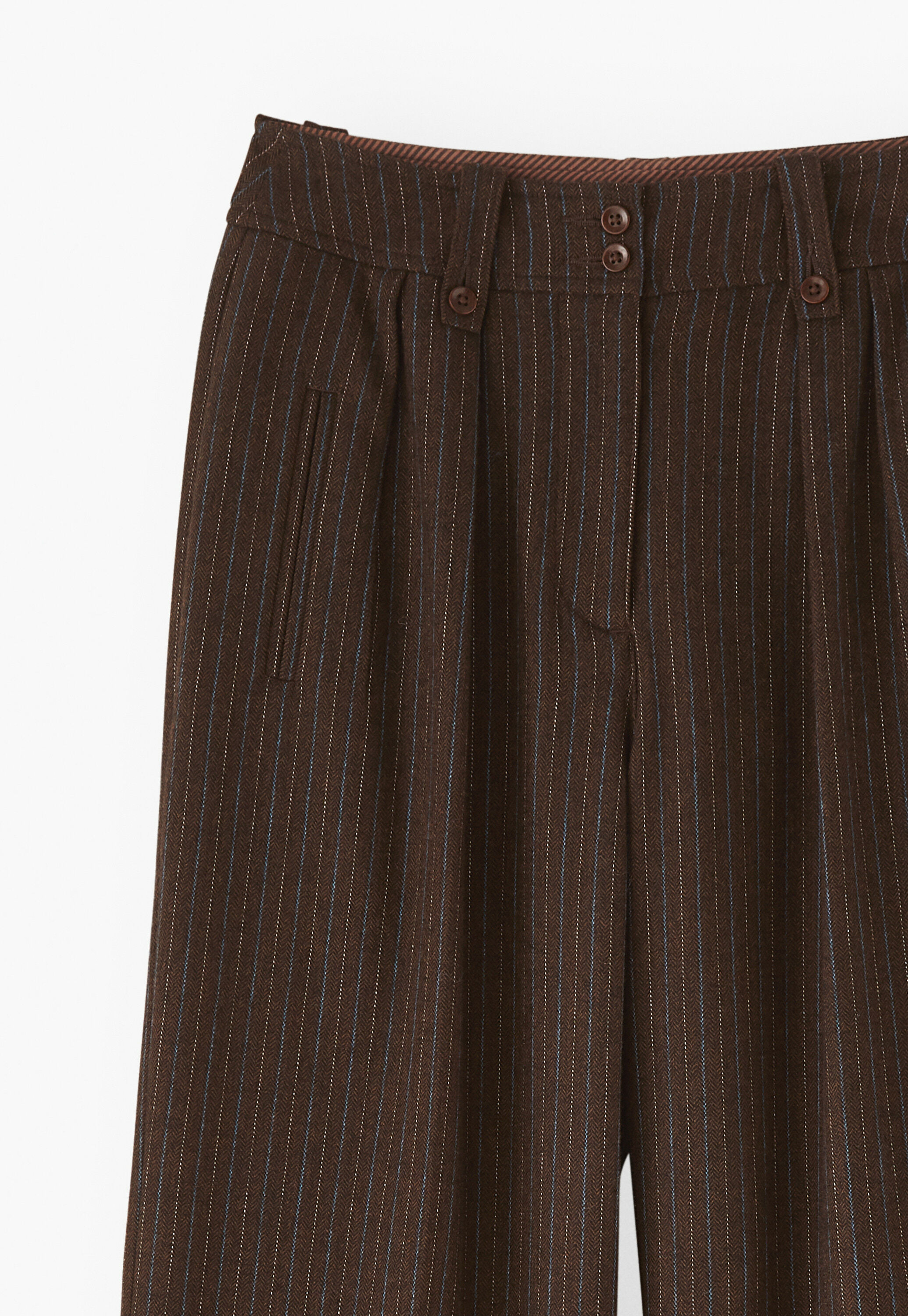 Hose mit weitem Bein