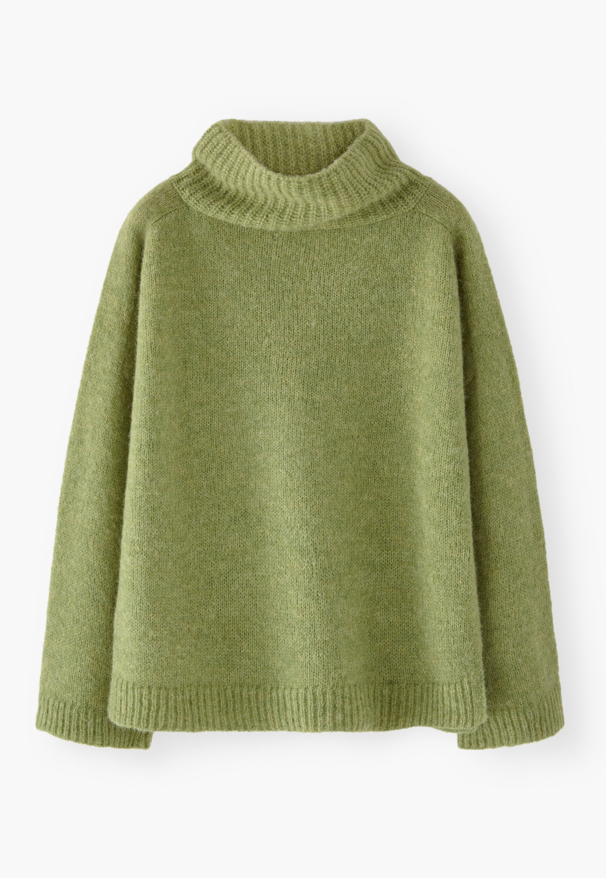 Pullover mit hohem Kragen