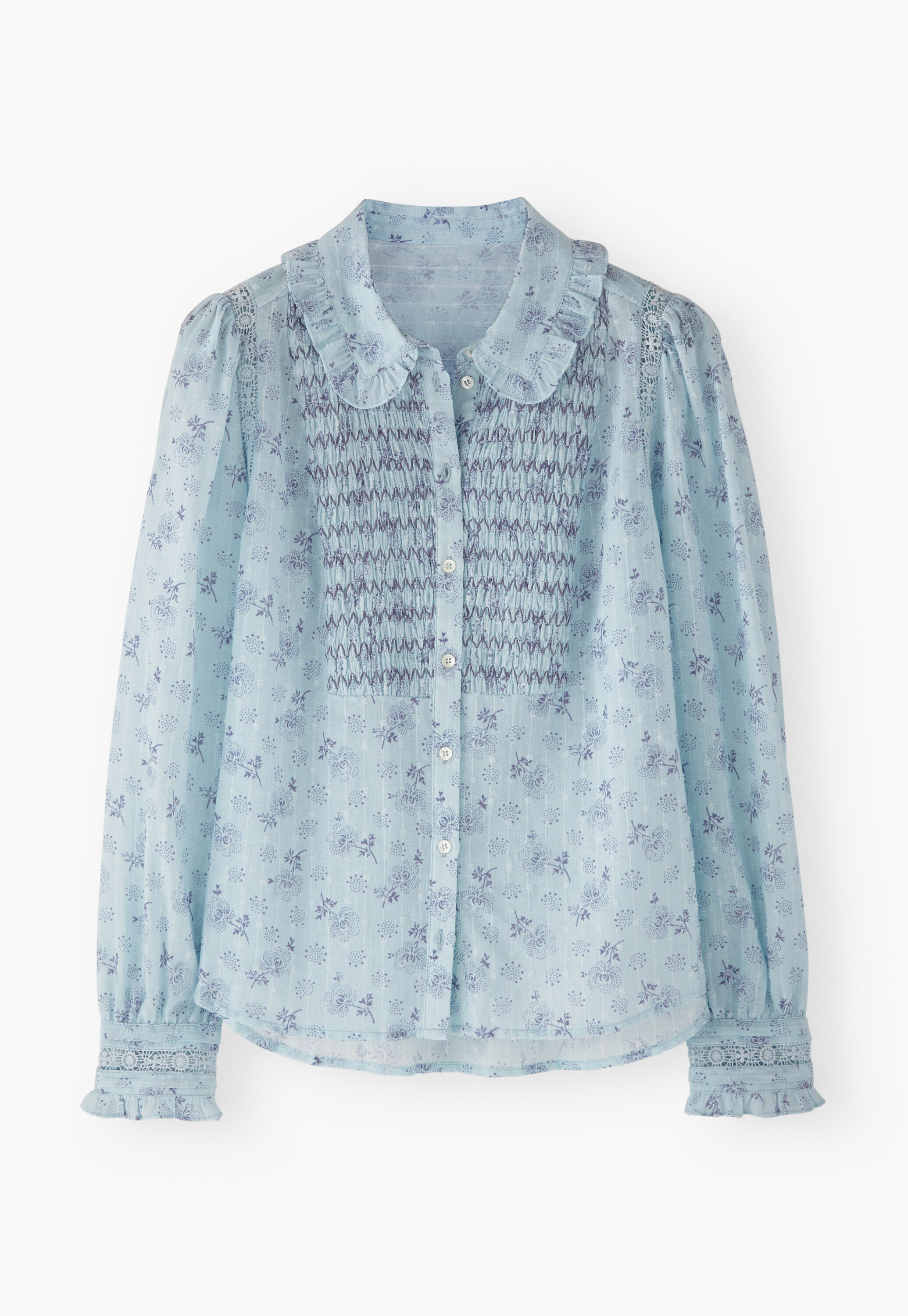 Bluse mit Print