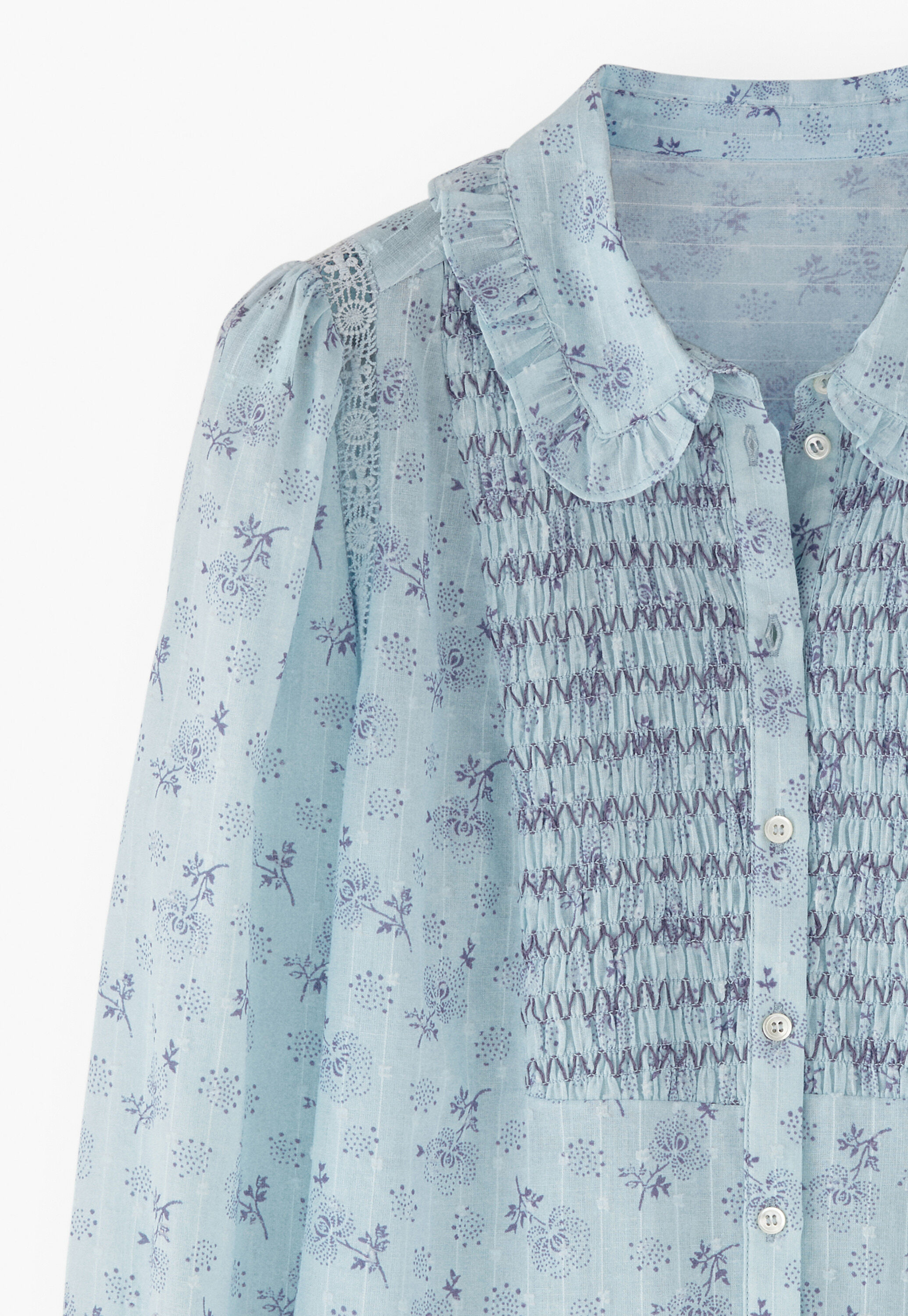 Bluse mit Print