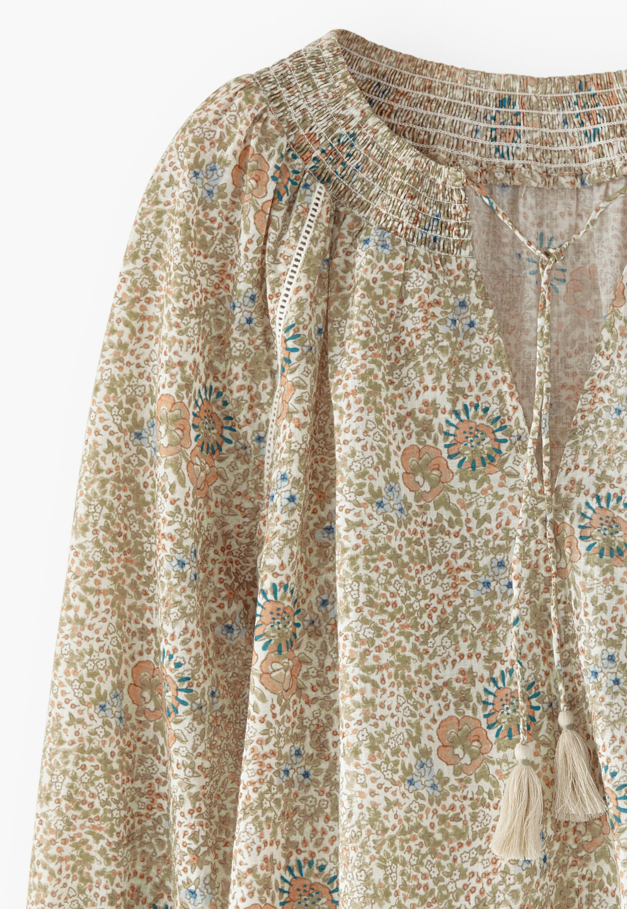 Bluse mit Print