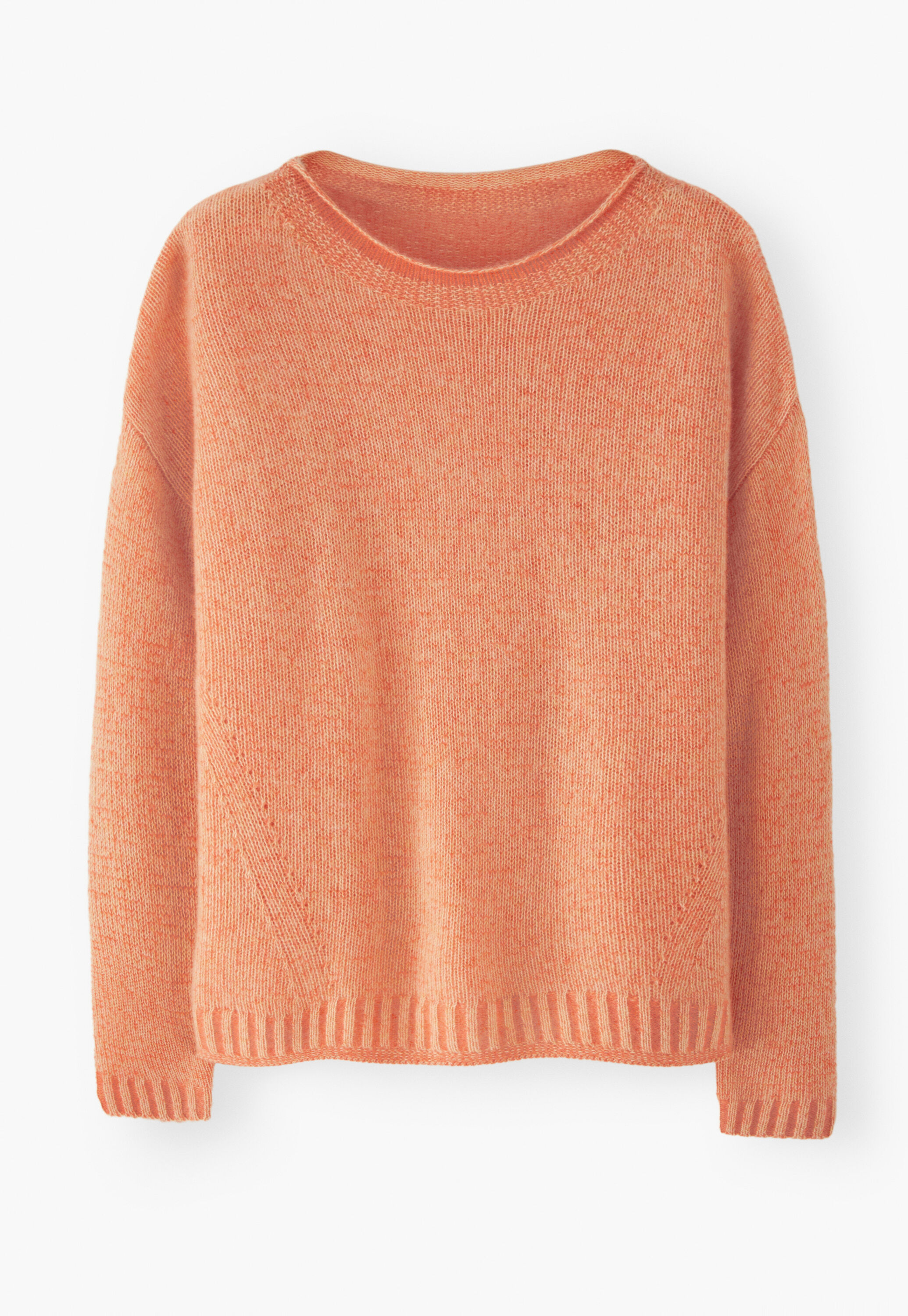 Plattierter Pullover