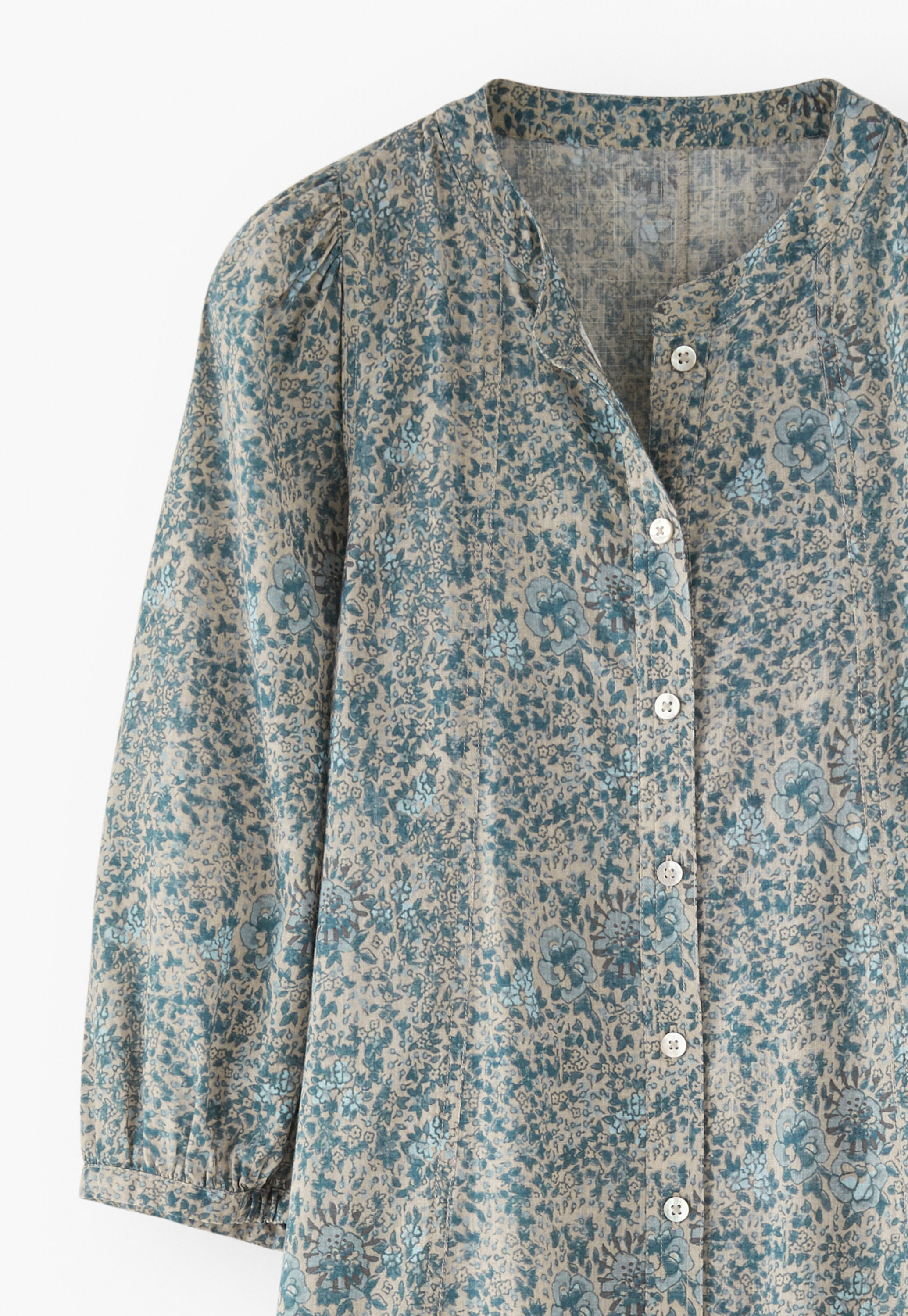Boho-Kleid mit Bord&uuml;re