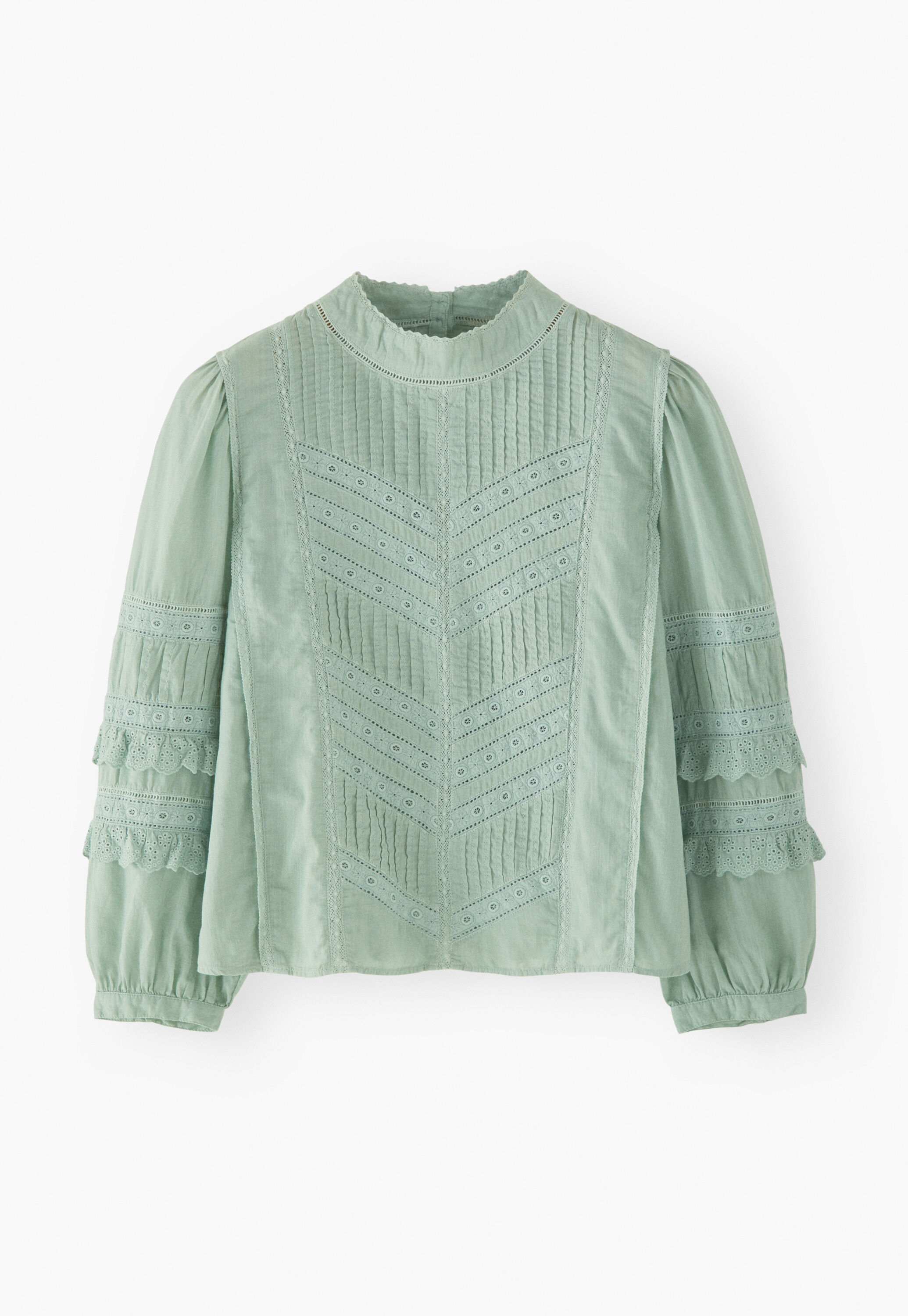 Aufwendig gearbeitete Bluse