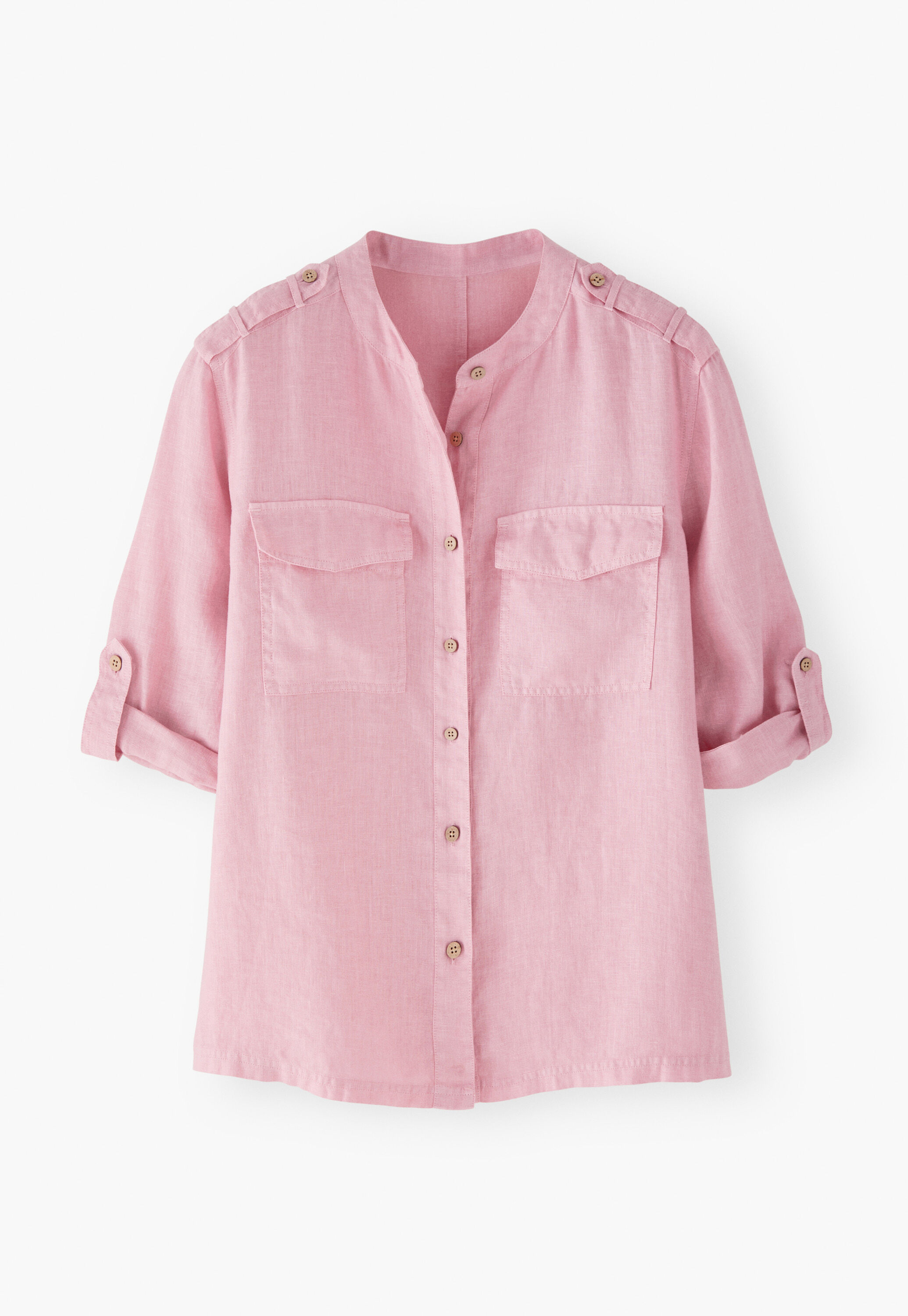 Safari-Bluse
