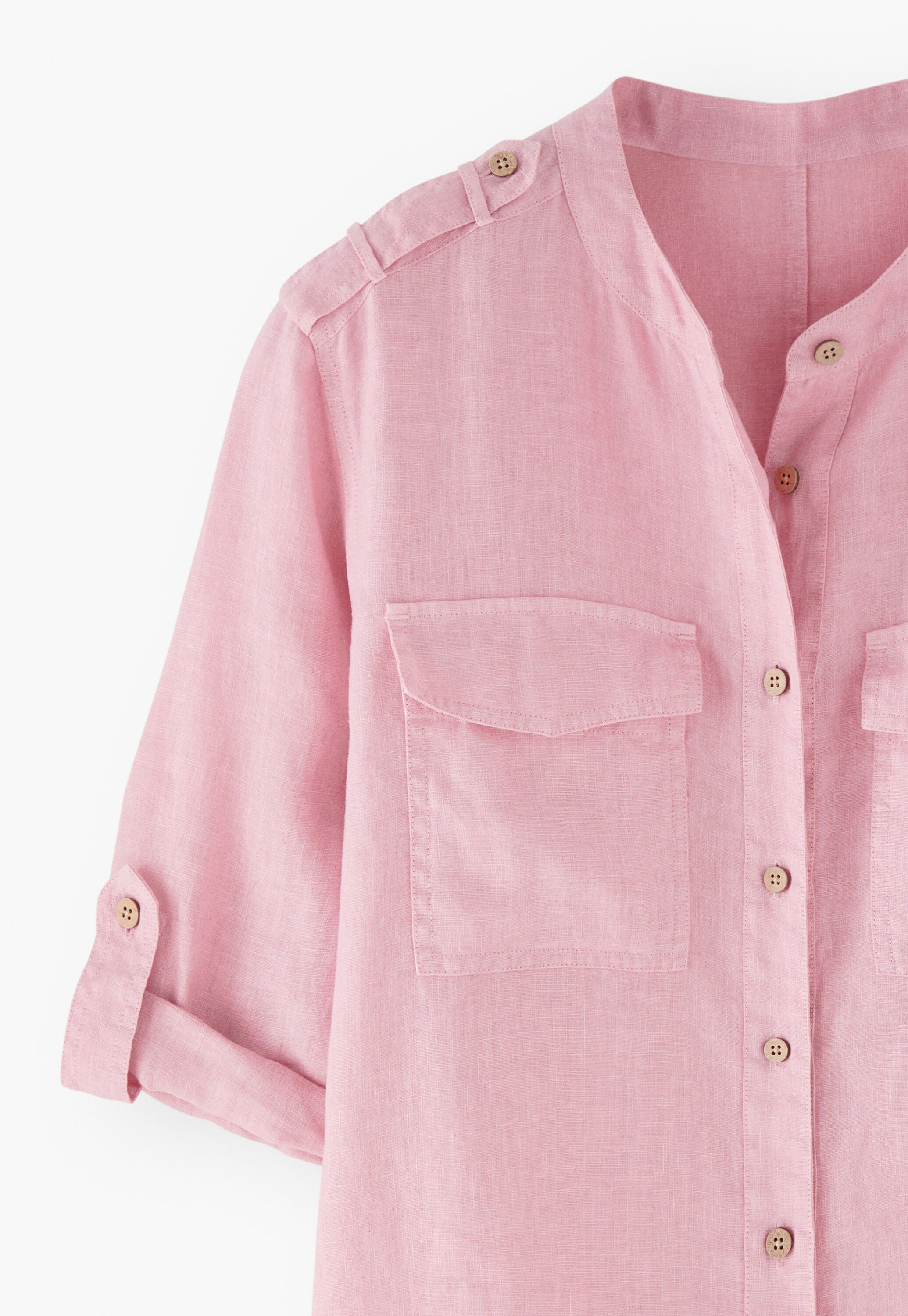 Safari-Bluse