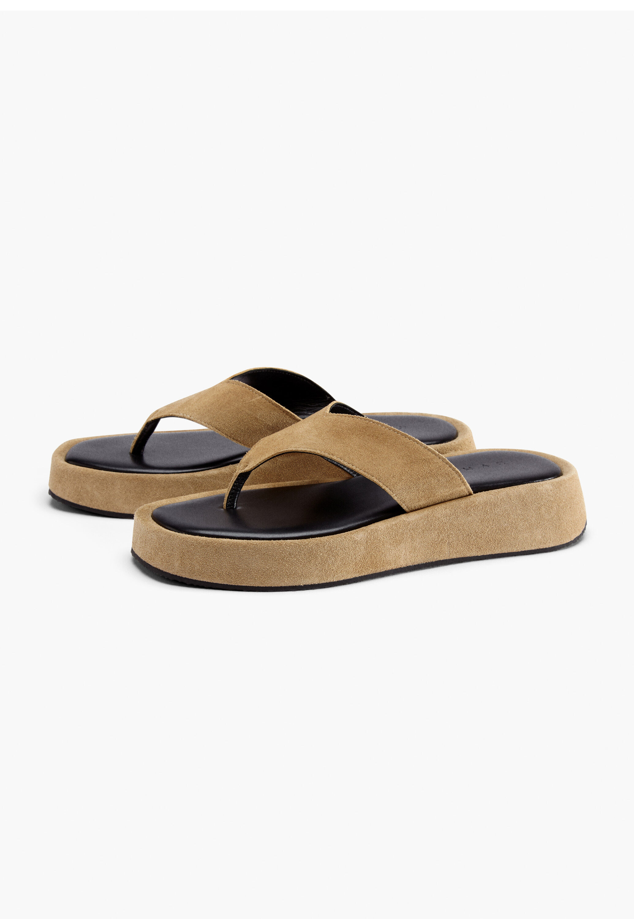 Flatform-Sandalen