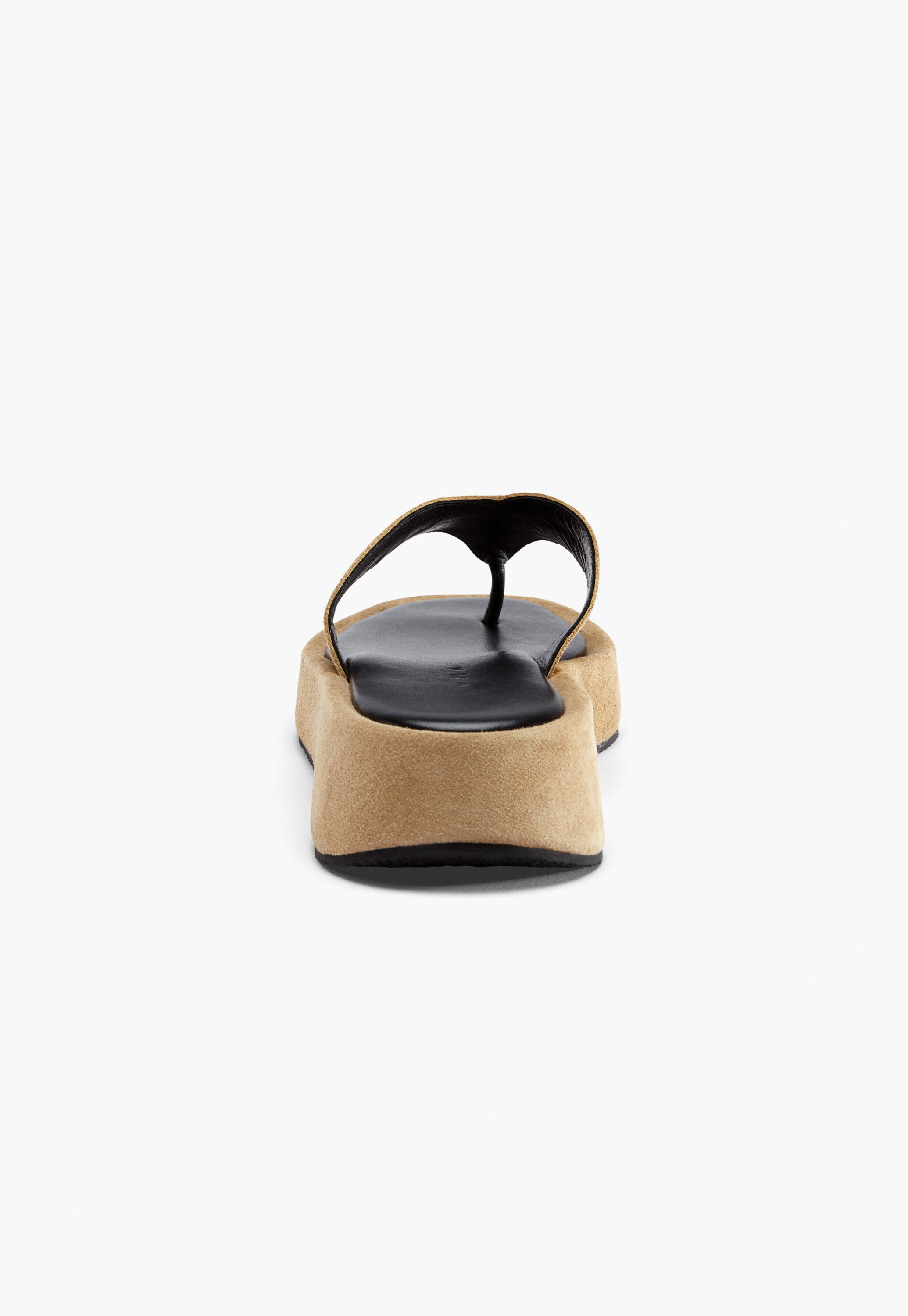 Flatform-Sandalen