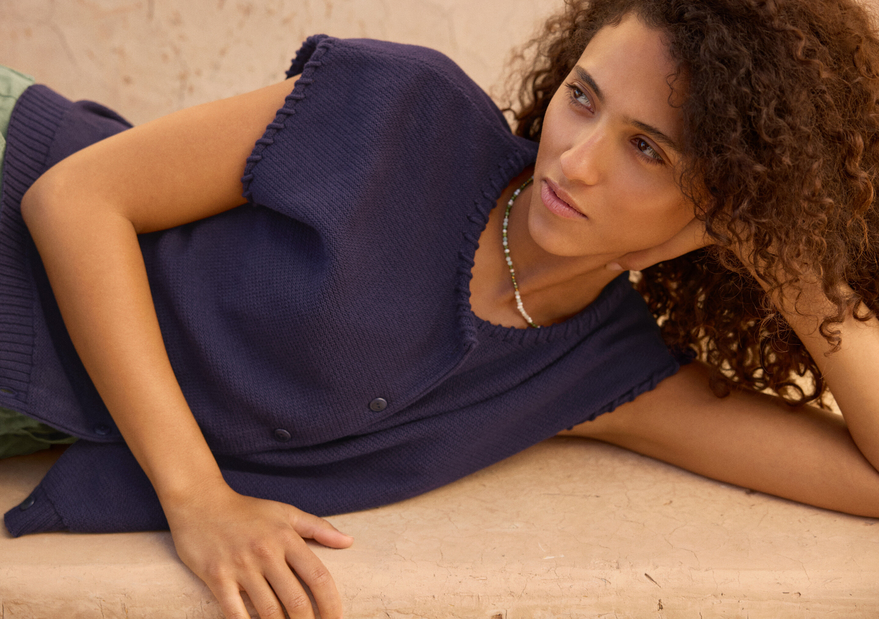 Pullover mit Knopfleiste