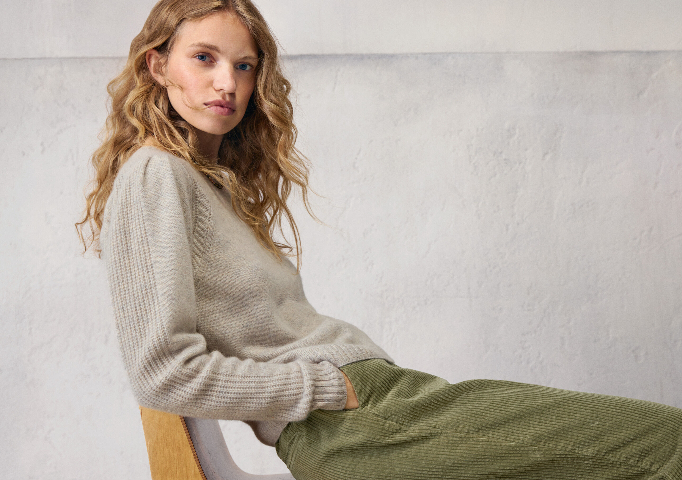 Pullover mit Puff&auml;rmeln