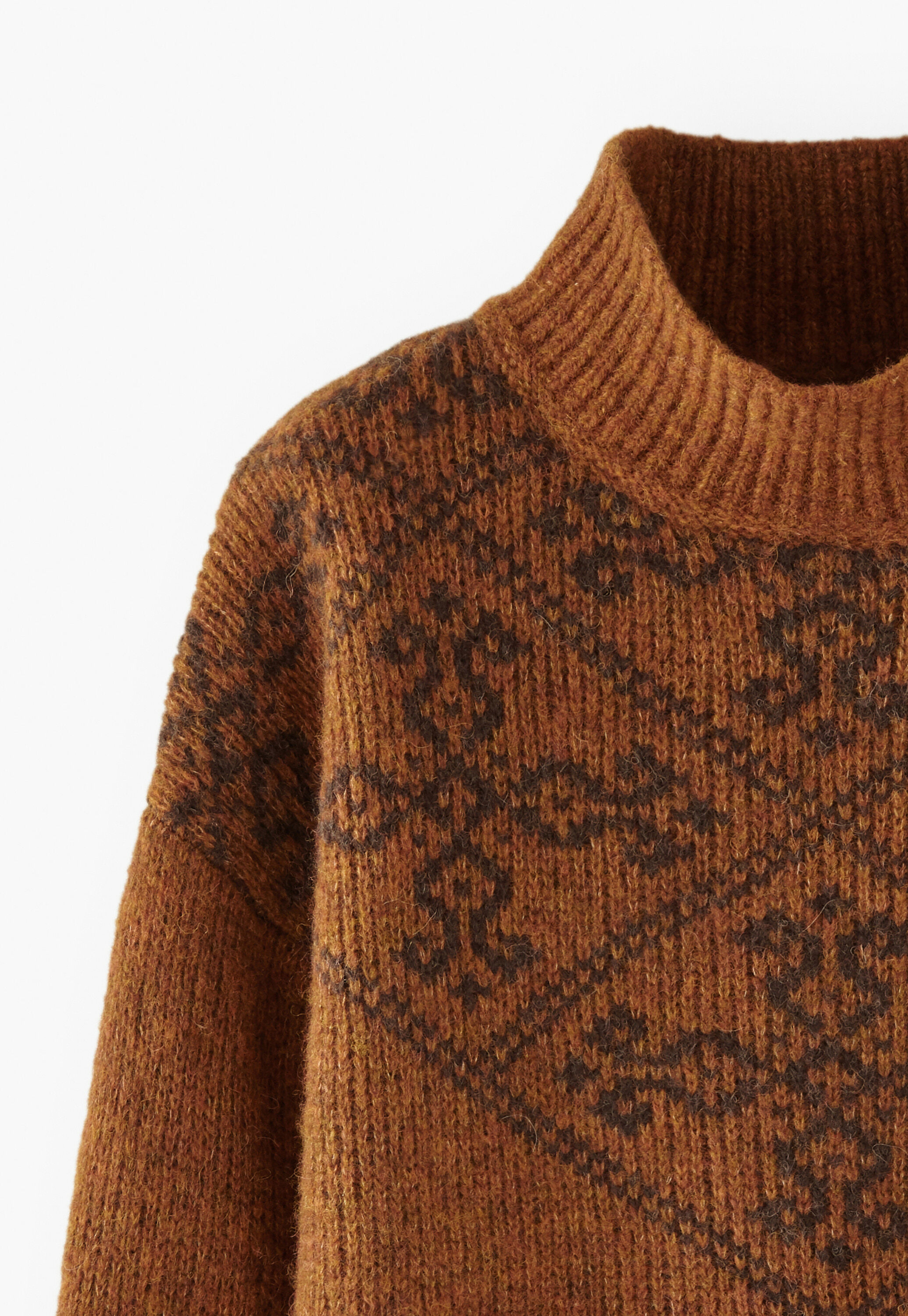 Jacquard-Pullover