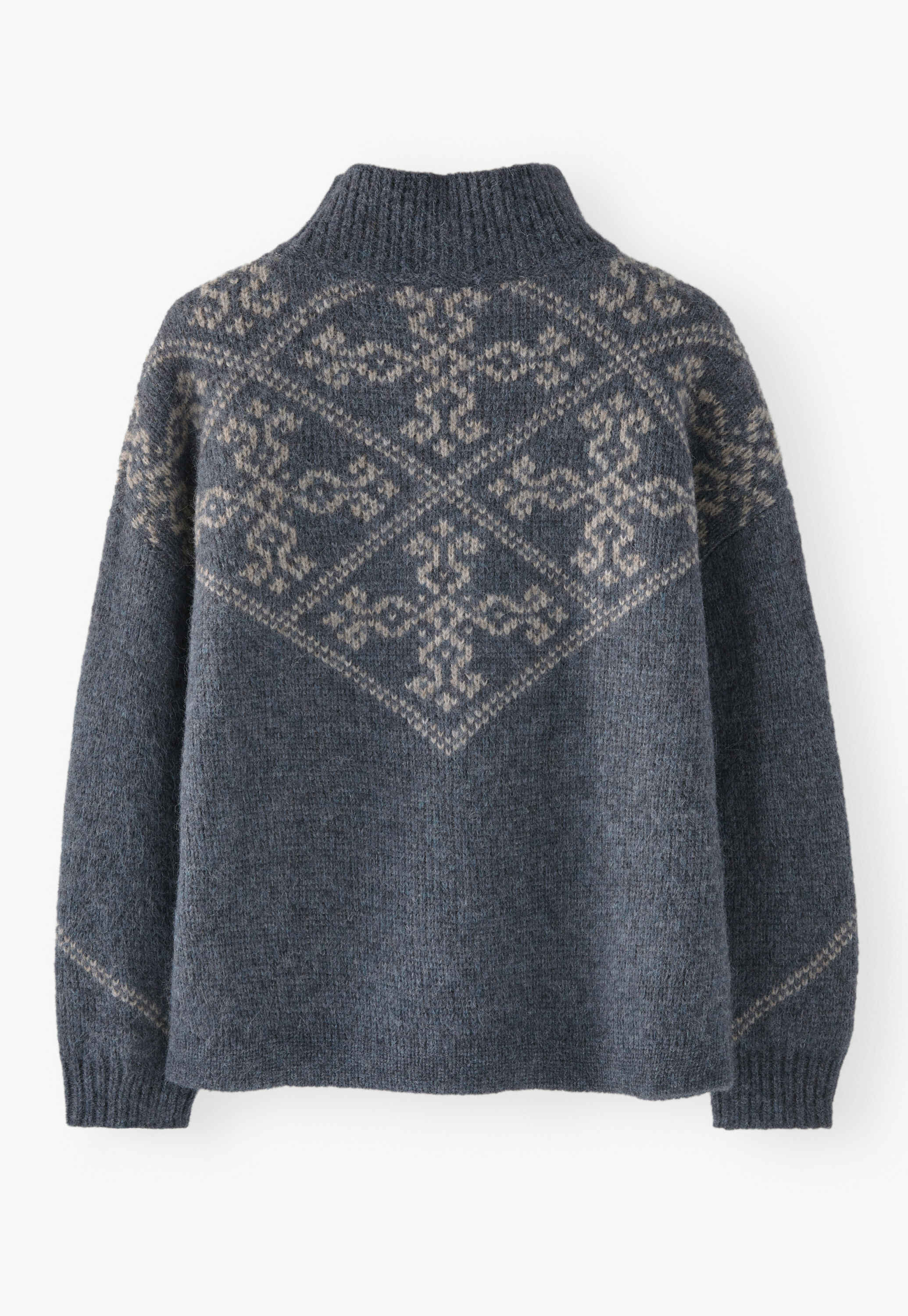 Jacquard-Pullover
