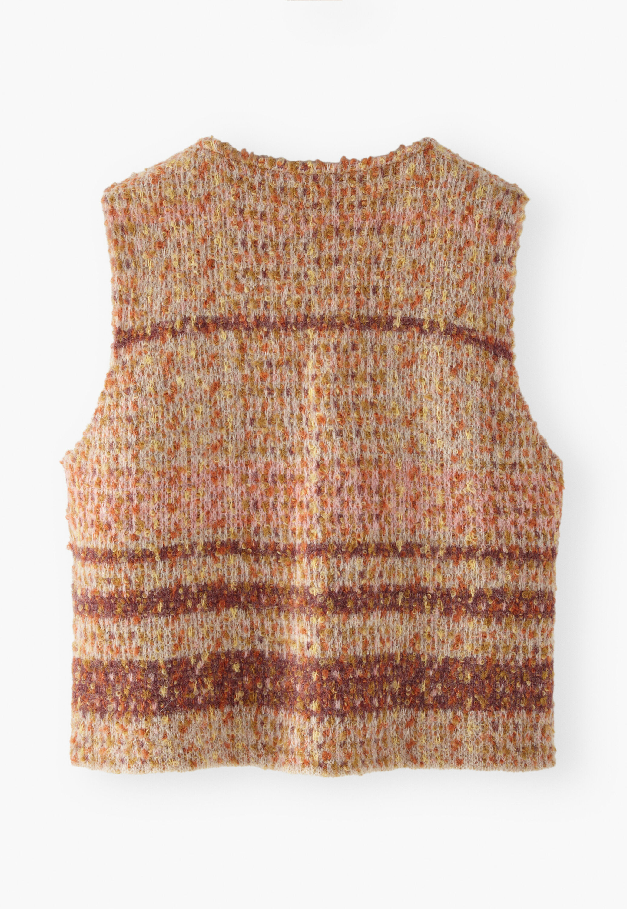 Karo-Strickweste