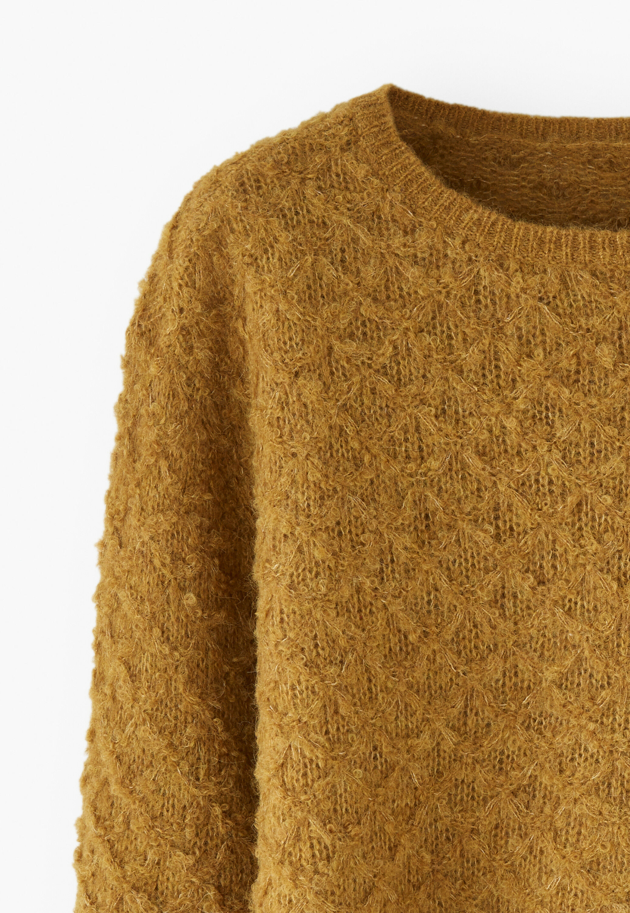 Fangmuster-Pullover