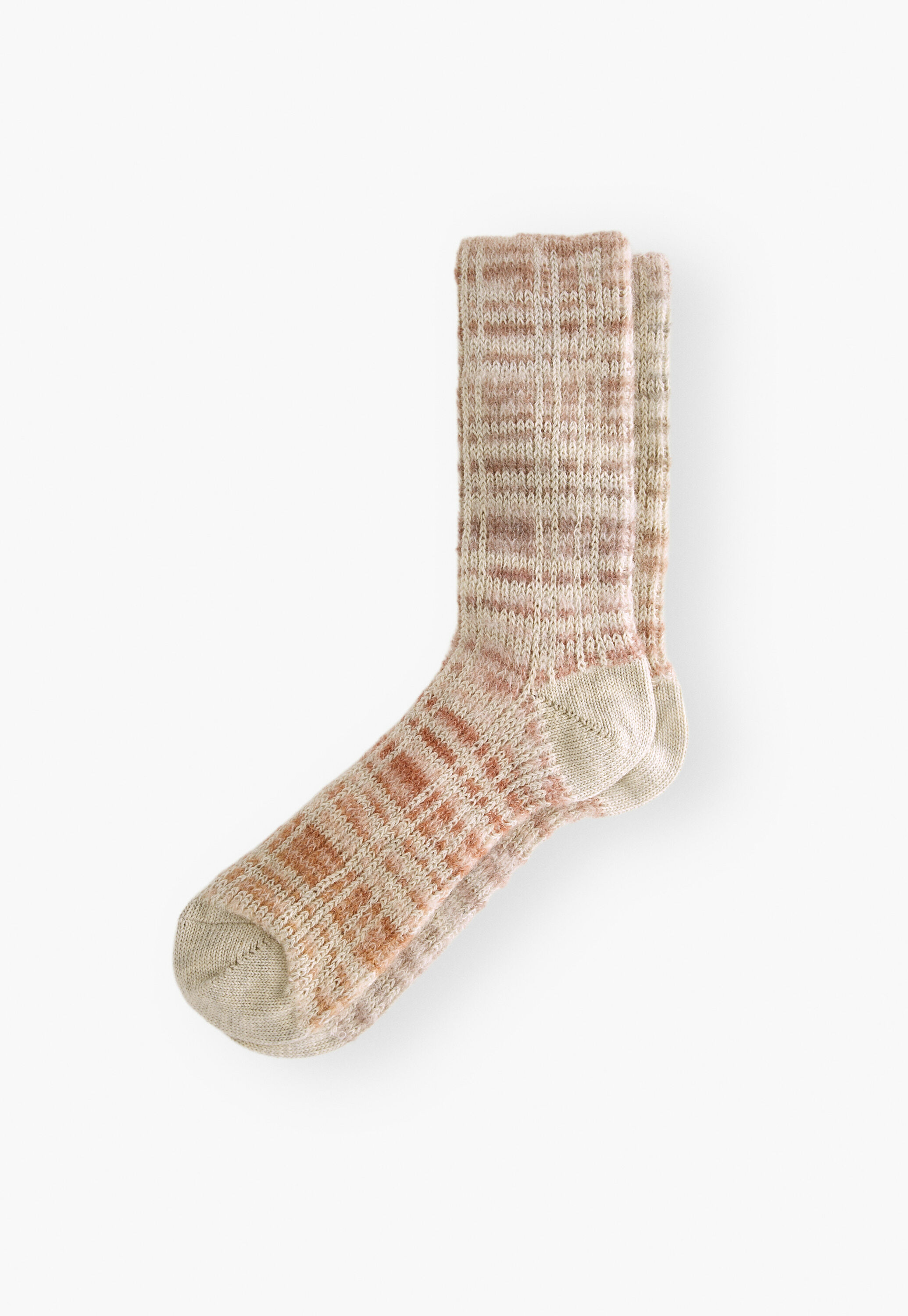 Gemusterte Socken