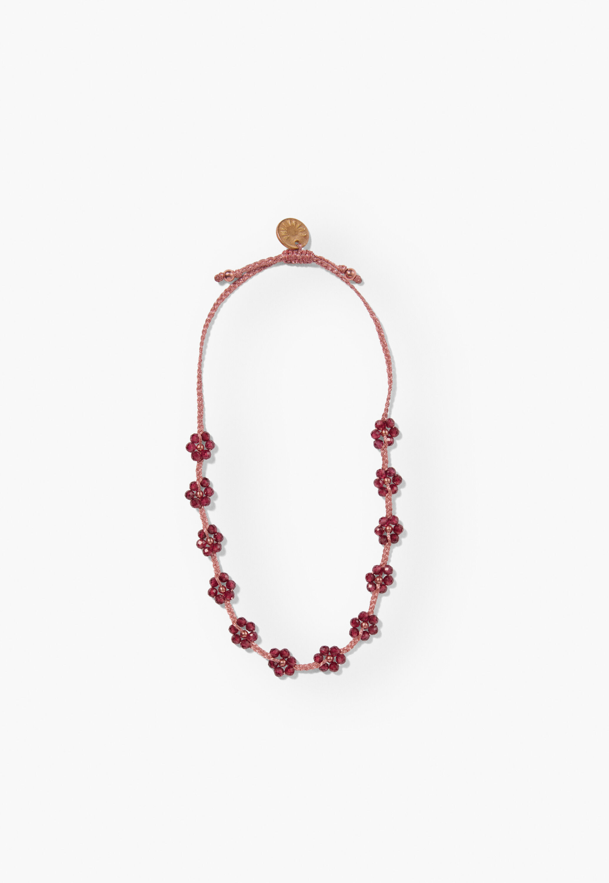 Armband mit Perlenblumen