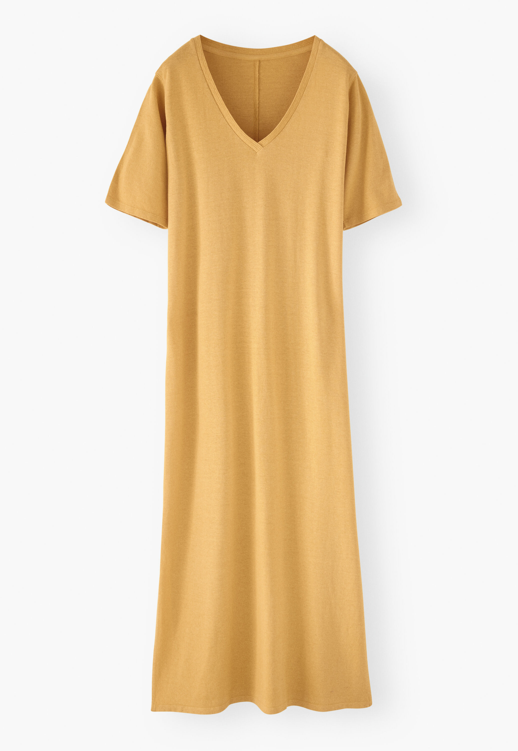 Kleid mit V-Ausschnitt