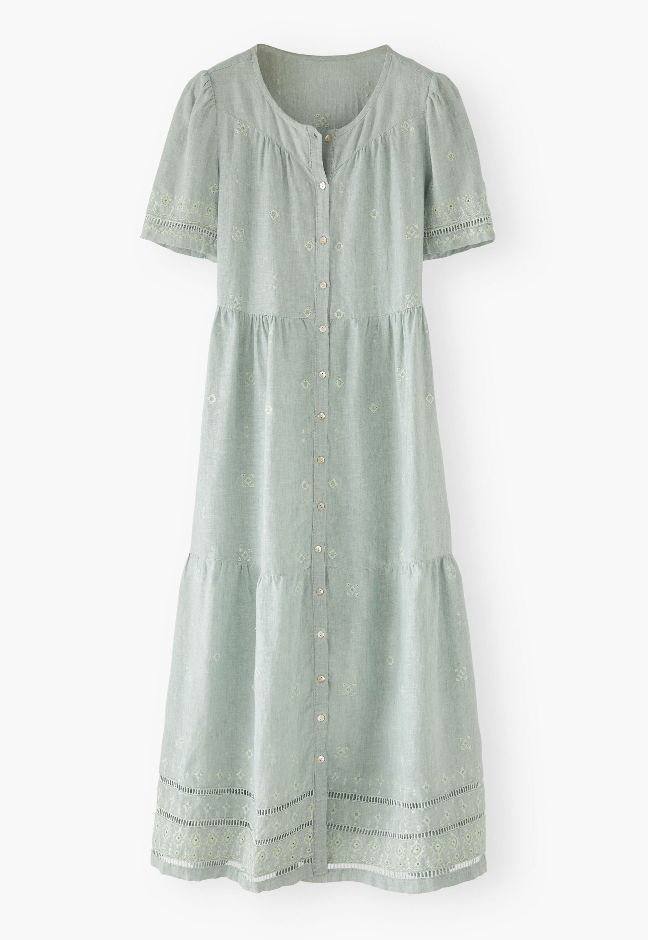 Besticktes Kleid
