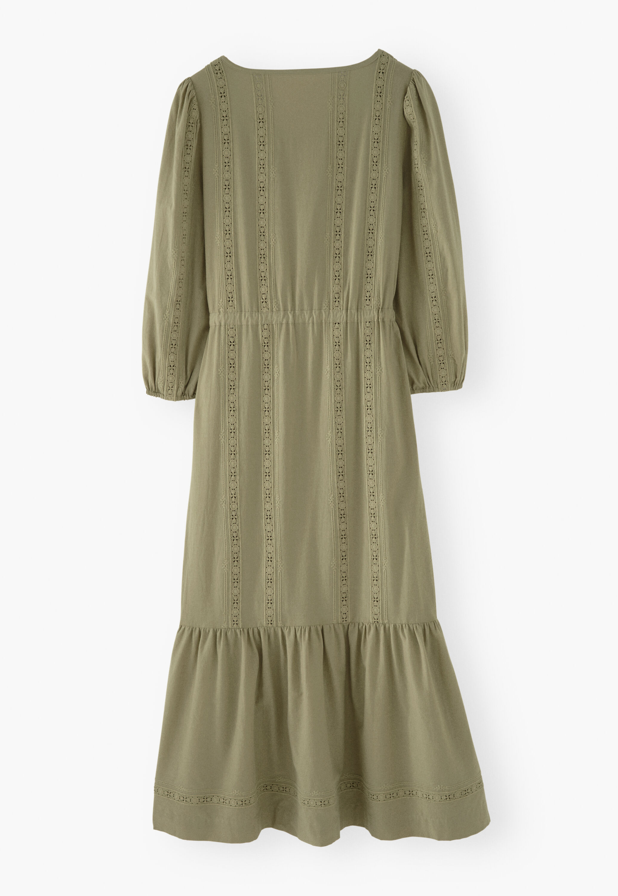 Besticktes Maxikleid