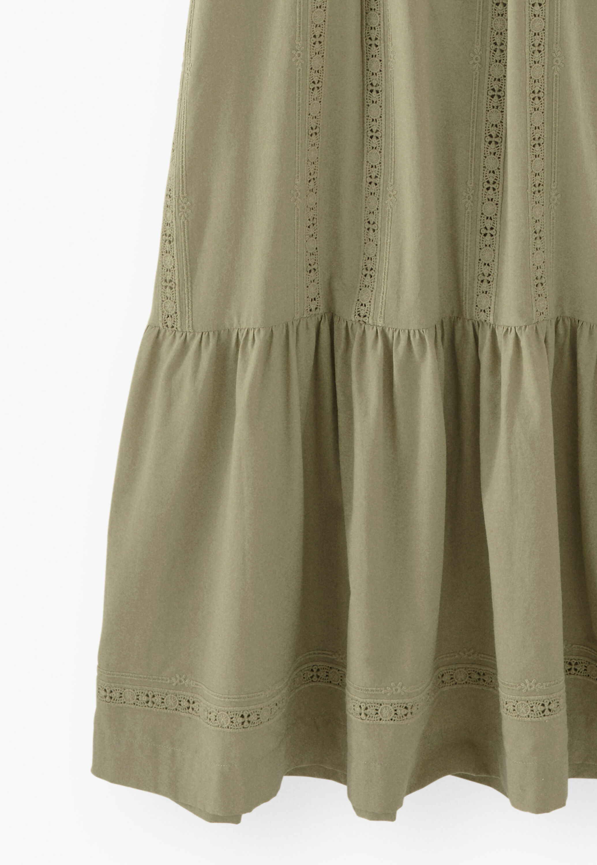 Besticktes Maxikleid