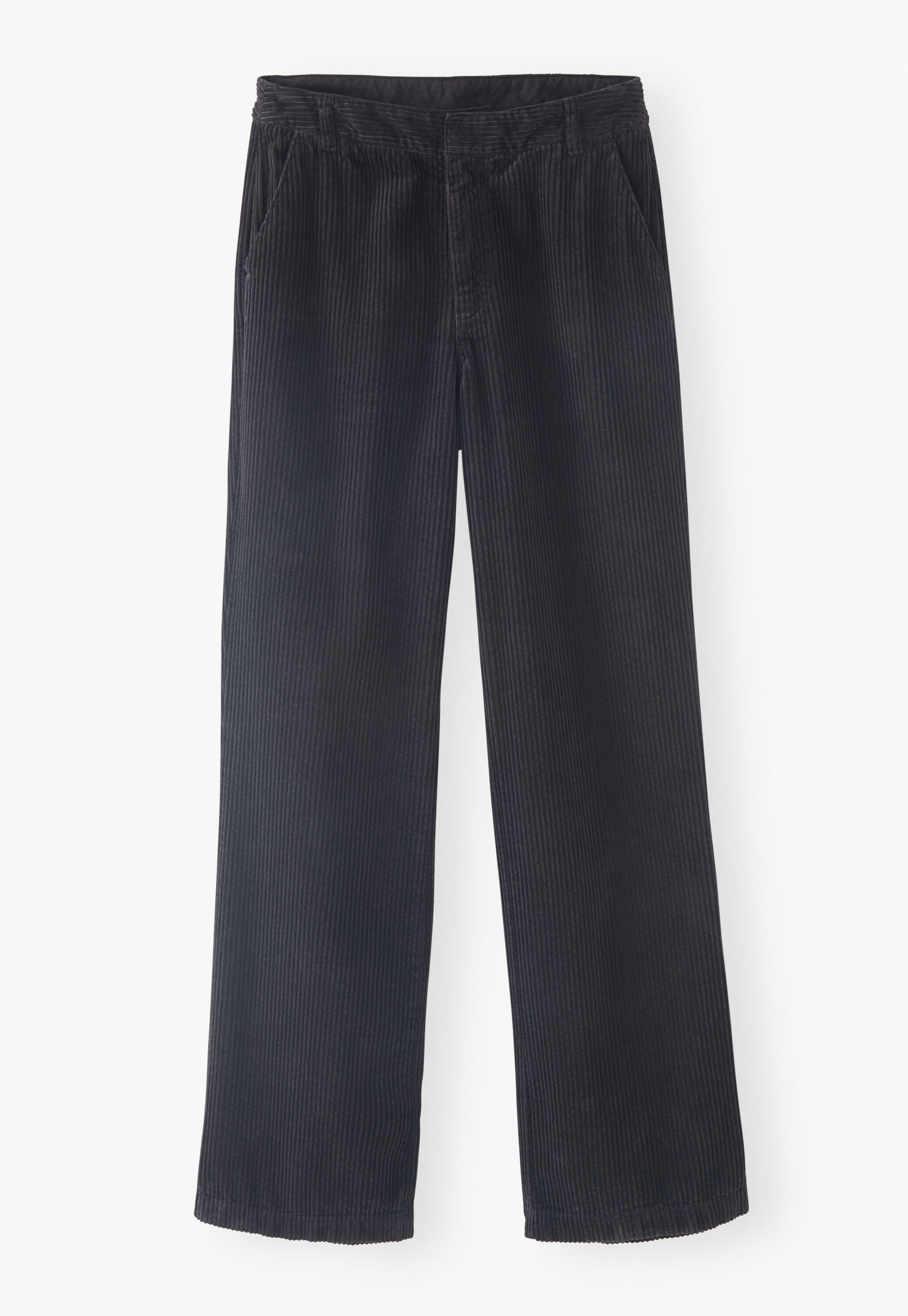Hose mit geradem Bein aus Cord