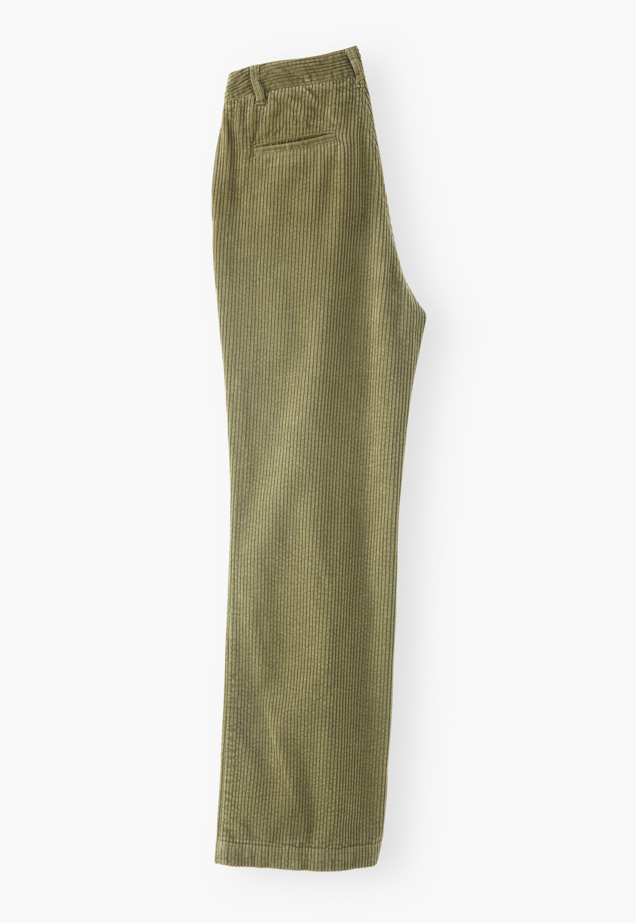 Hose mit geradem Bein aus Cord