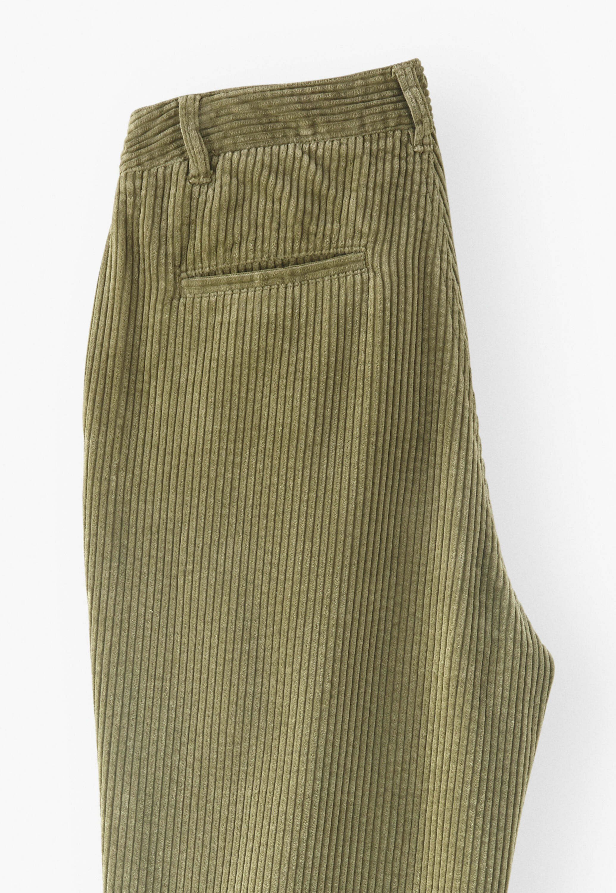Hose mit geradem Bein aus Cord