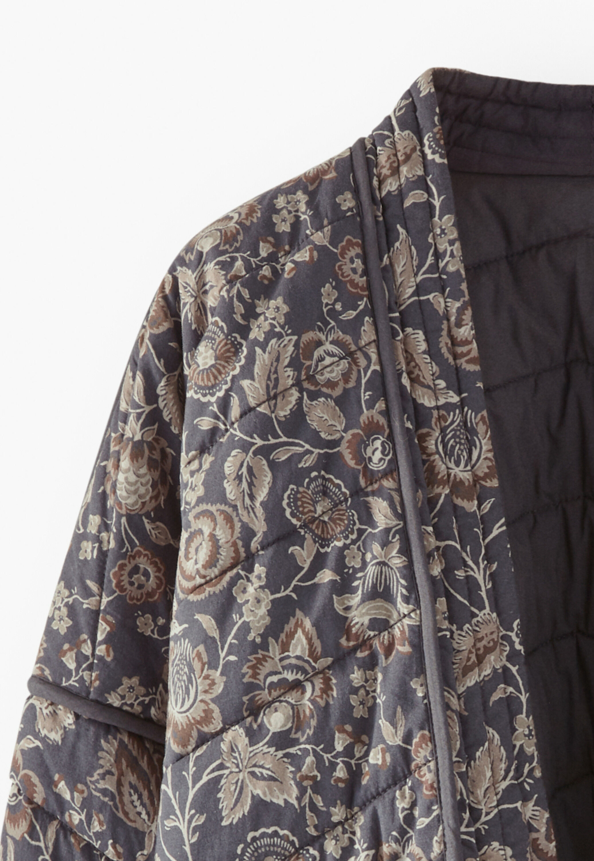 Gesteppte Jacke mit Print