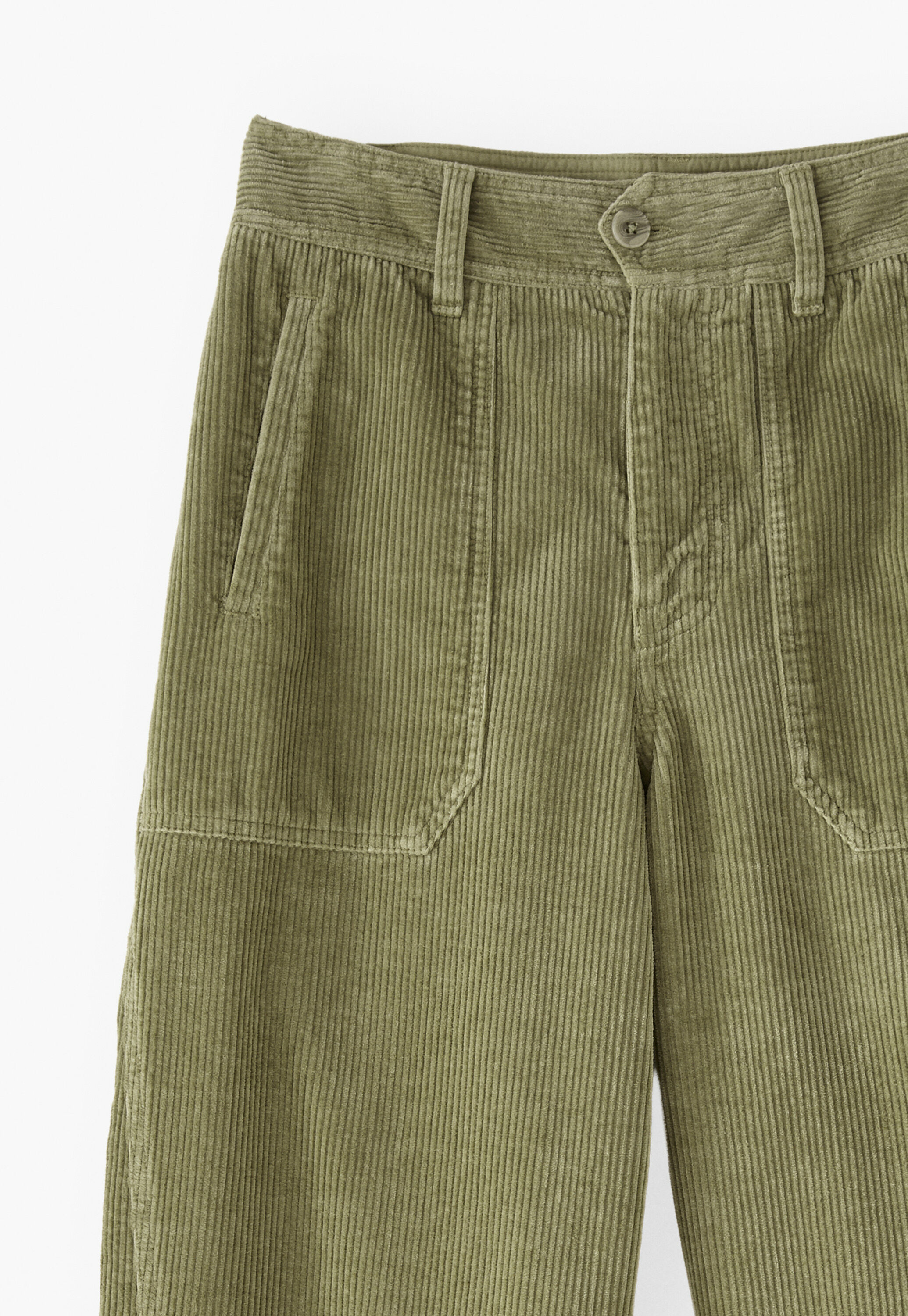 Entspannt geschnittene Karotten-Cordhose