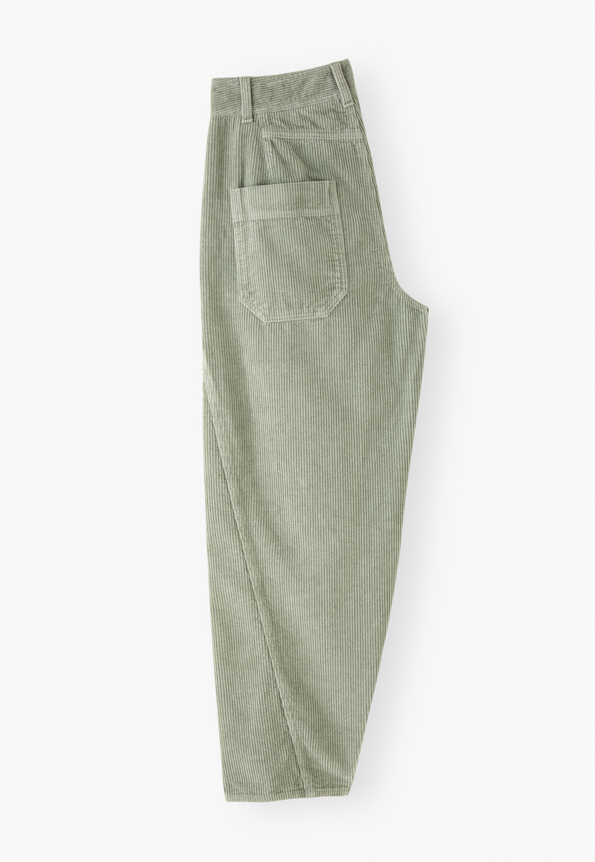 Entspannt geschnittene Karotten-Cordhose