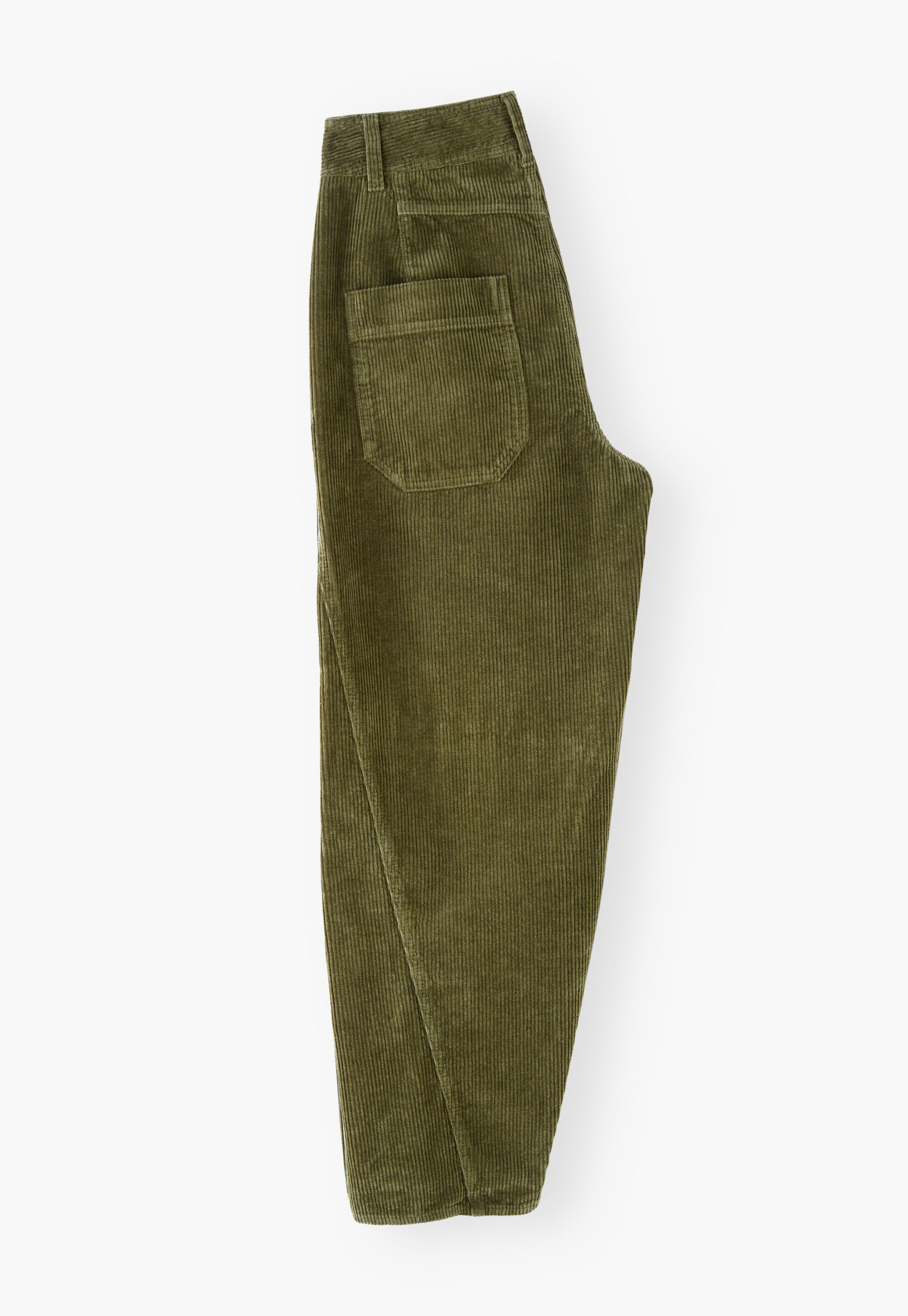 Entspannt geschnittene Karotten-Cordhose