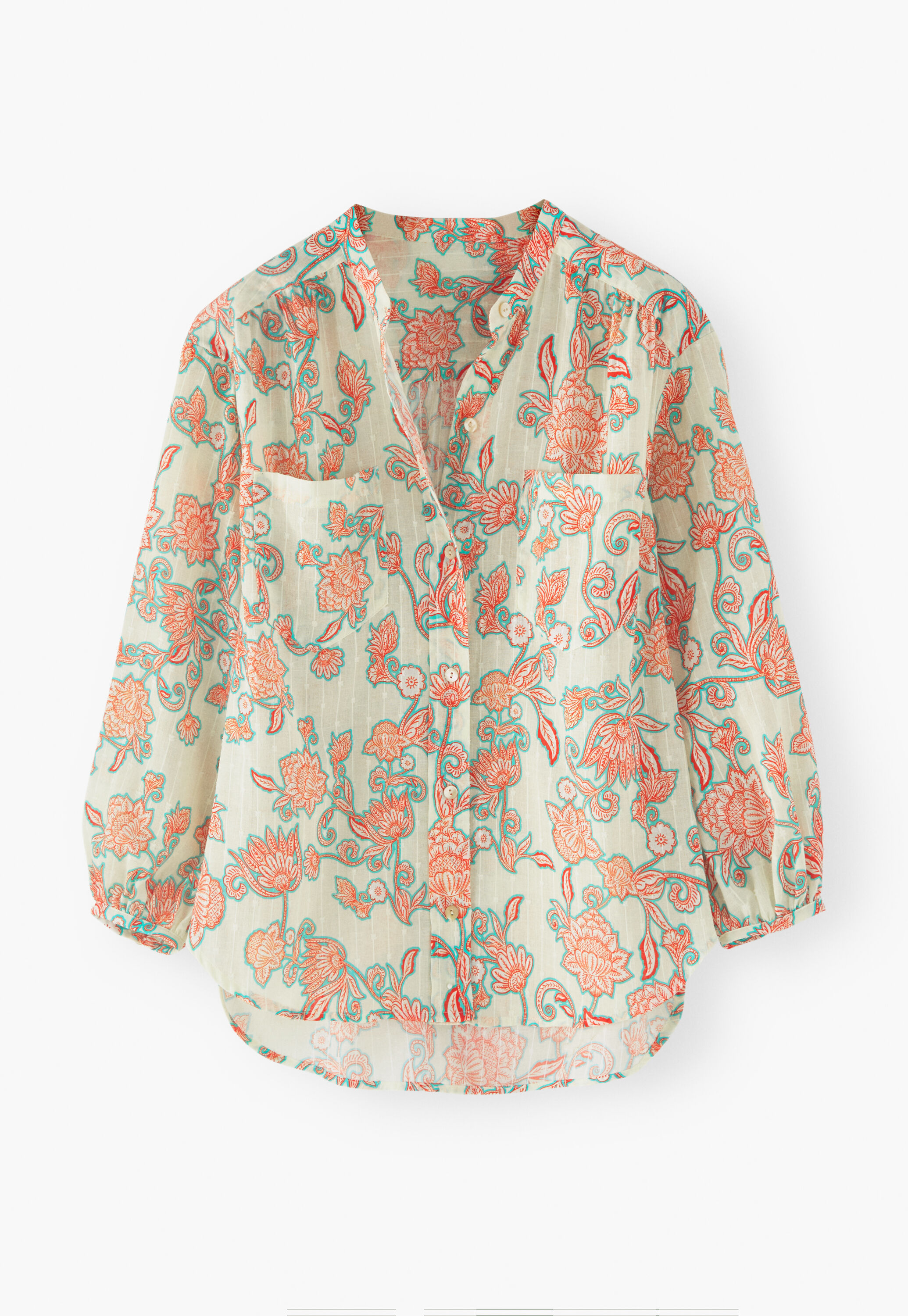 Bedruckte Bluse