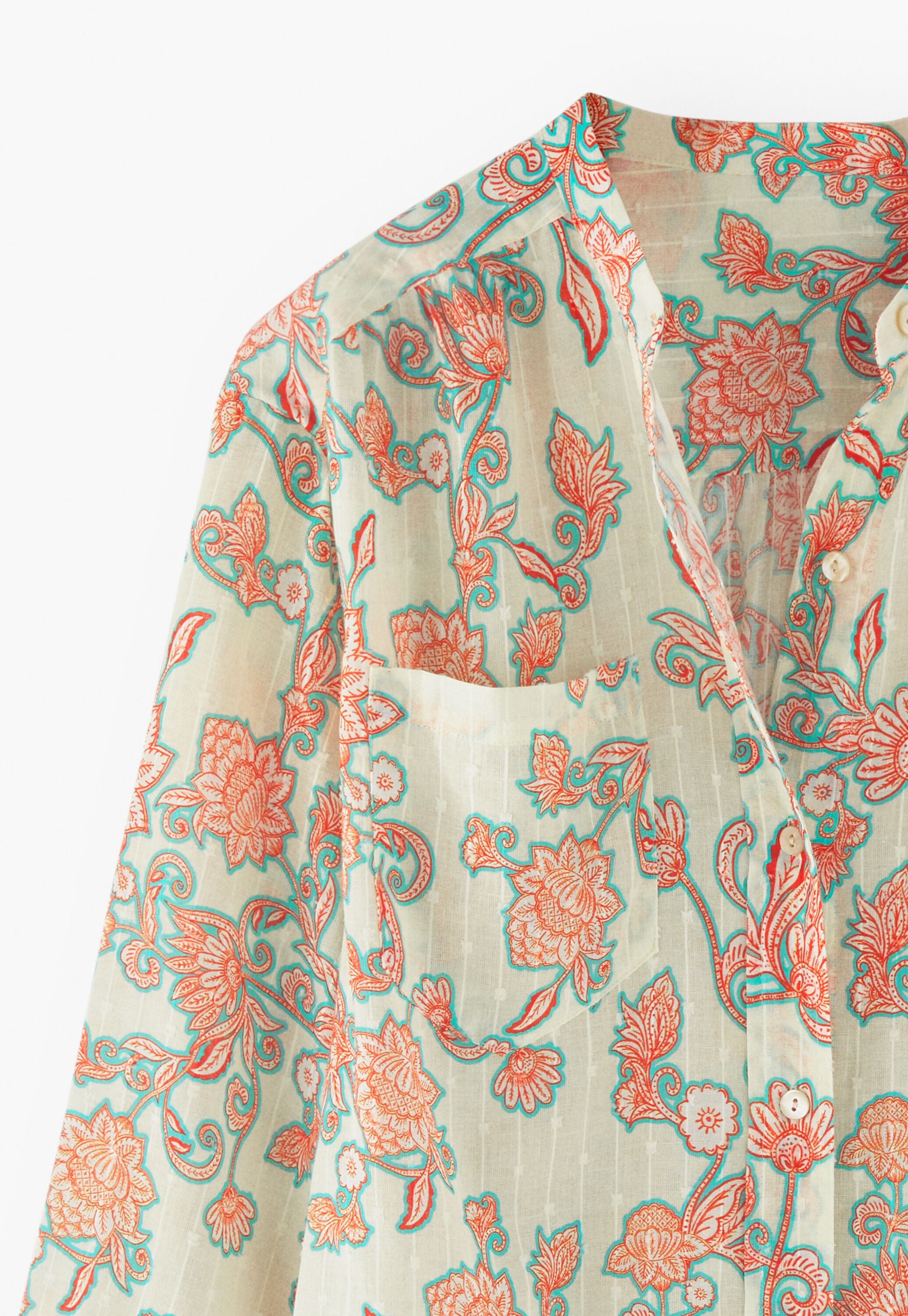 Bedruckte Bluse
