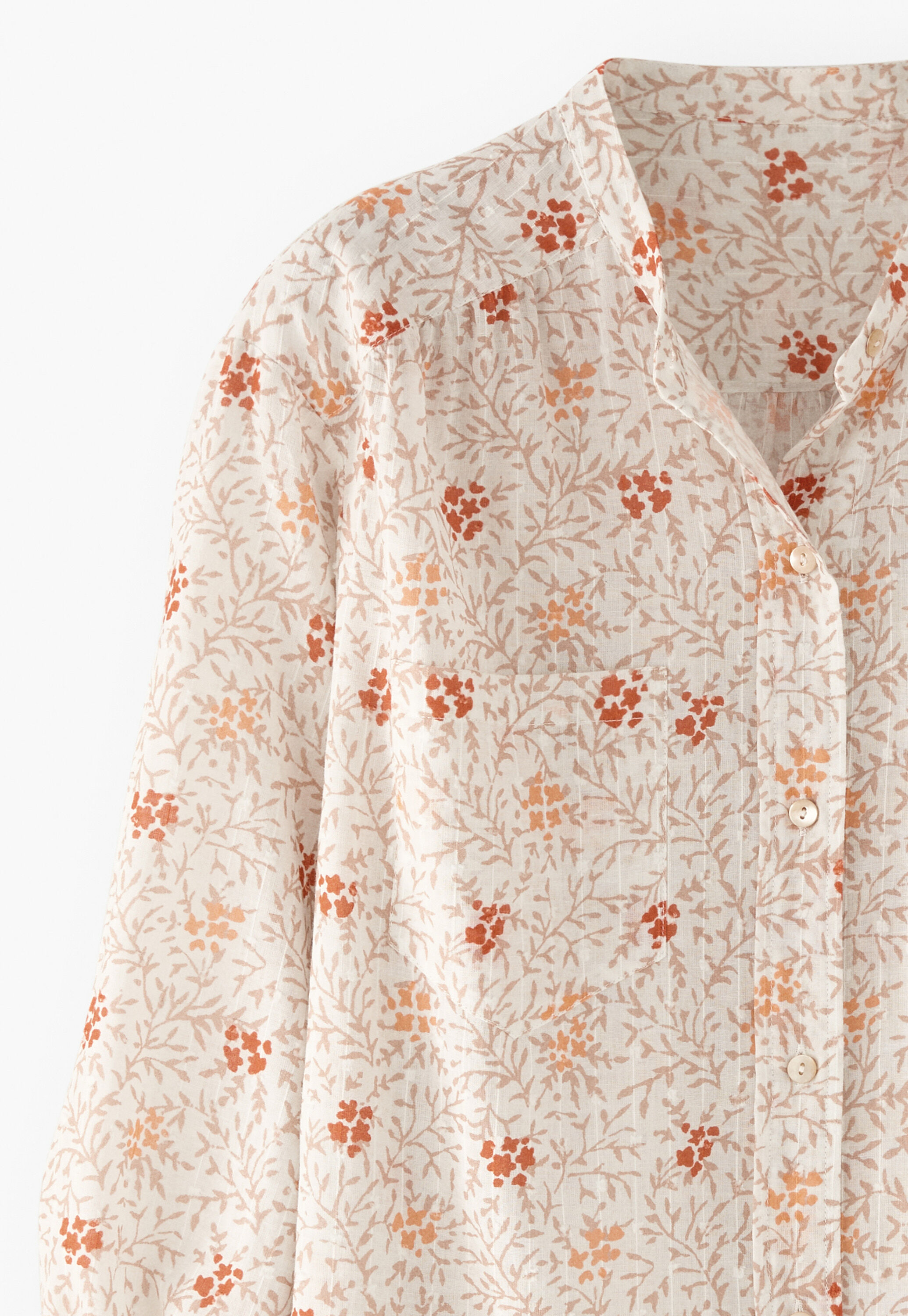 Bedruckte Bluse