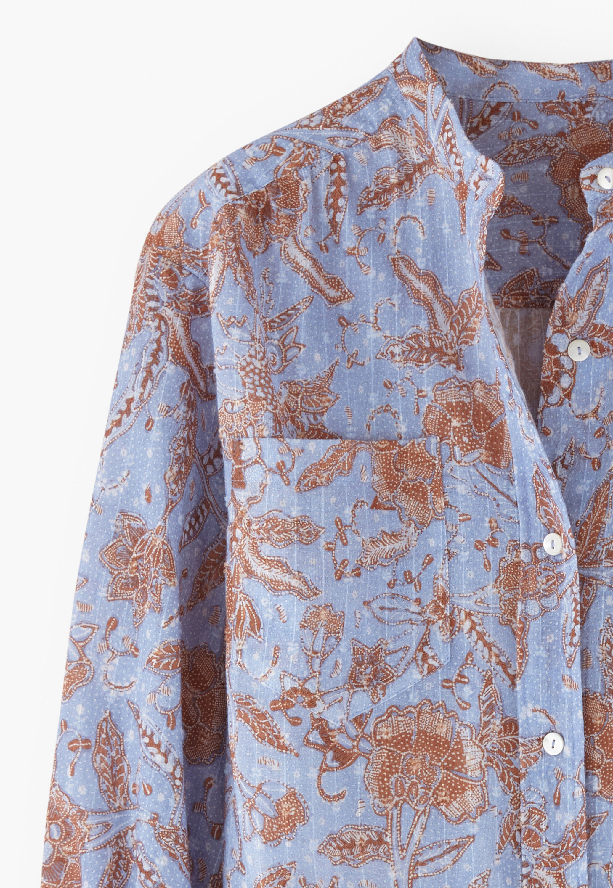 Bedruckte Bluse