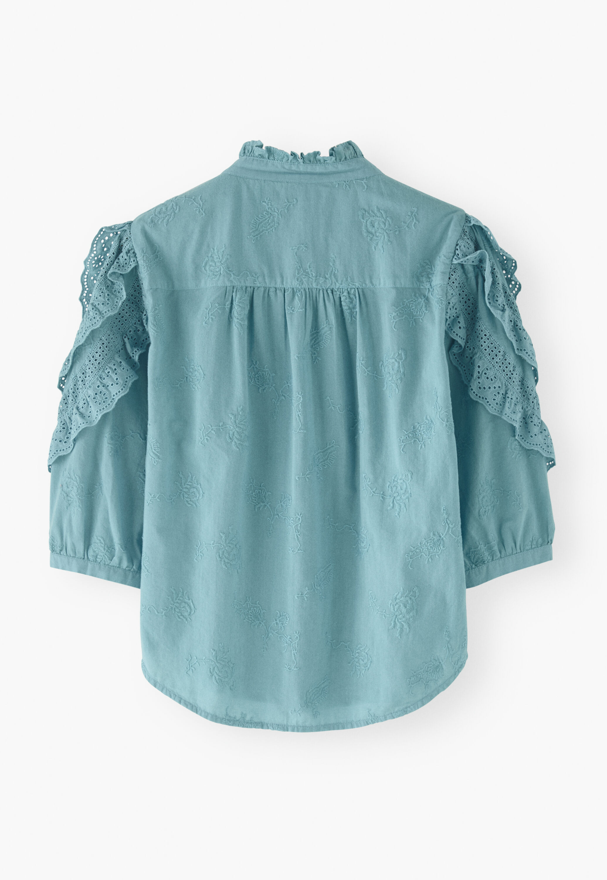 Schiffli-Bluse