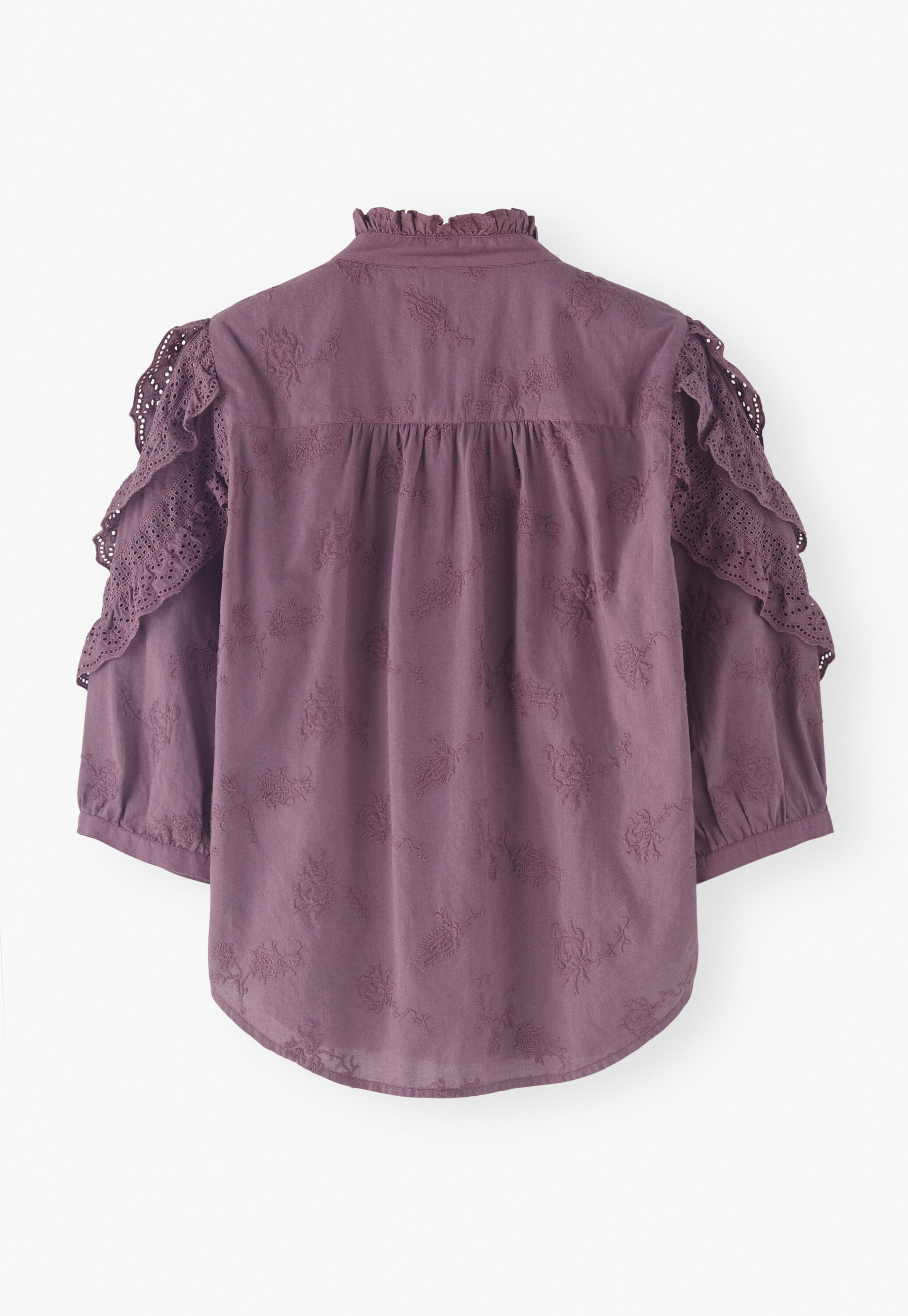 Schiffli-Bluse