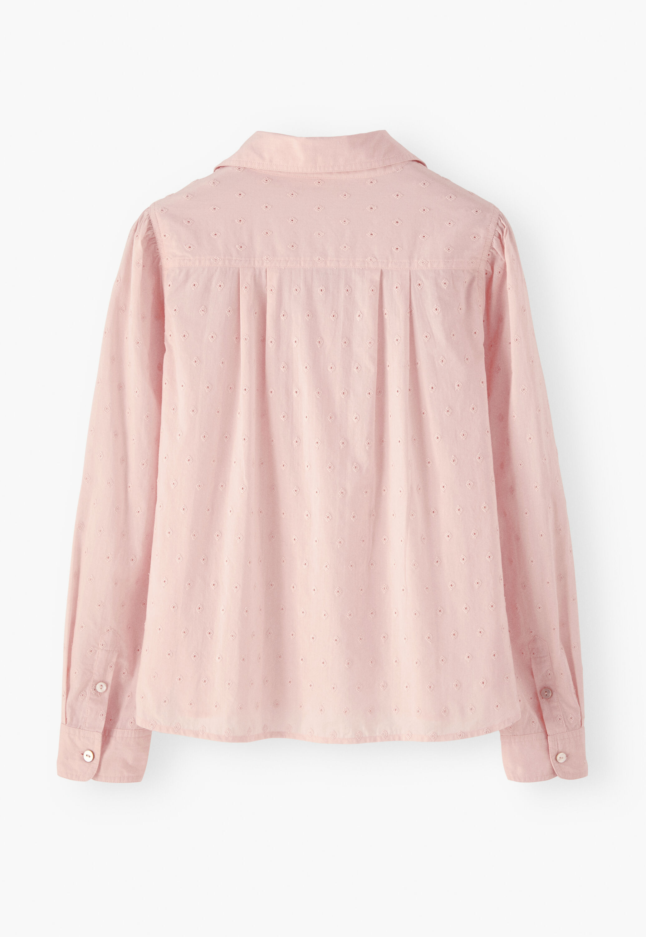 Broderie-Bluse