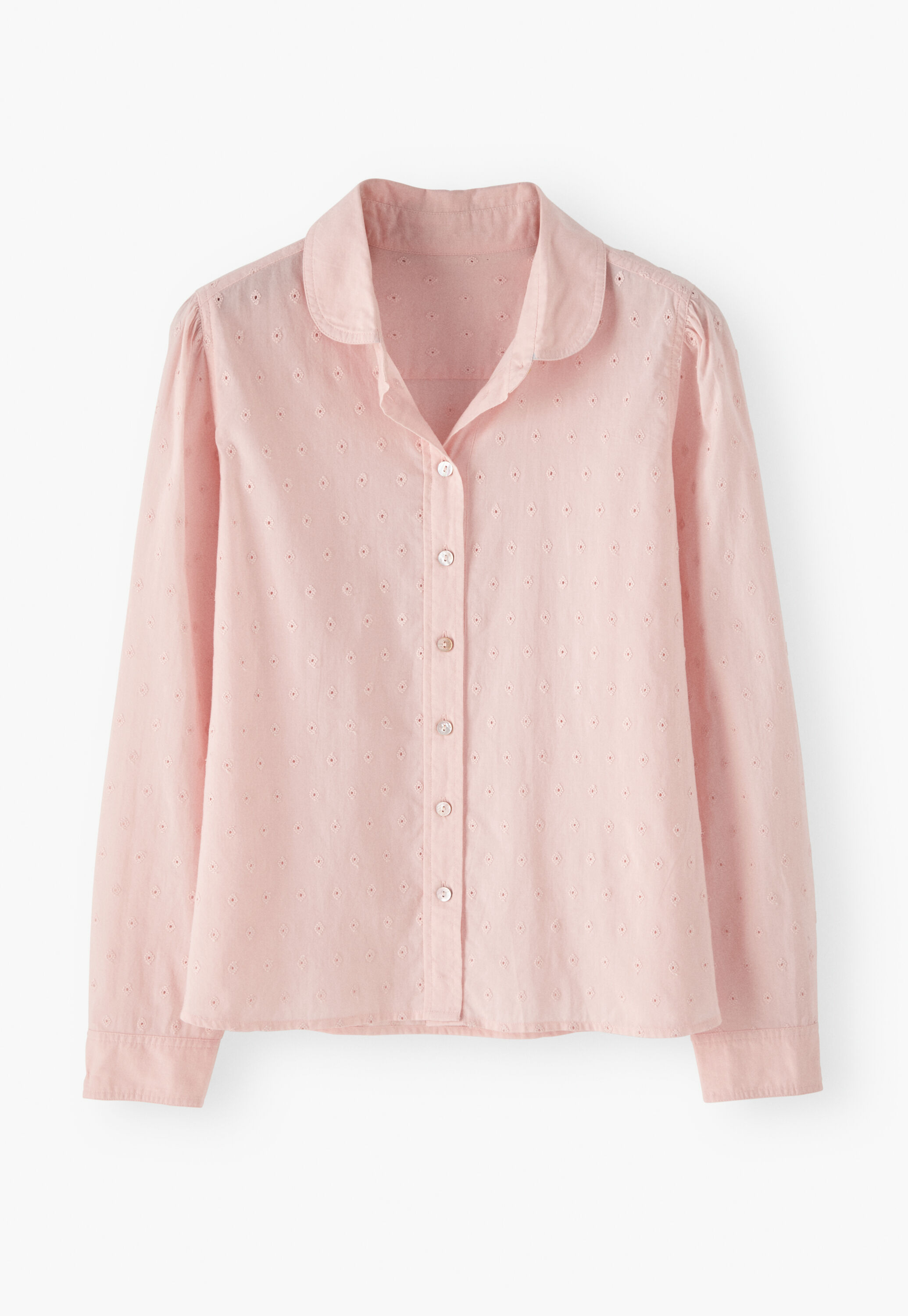Broderie-Bluse