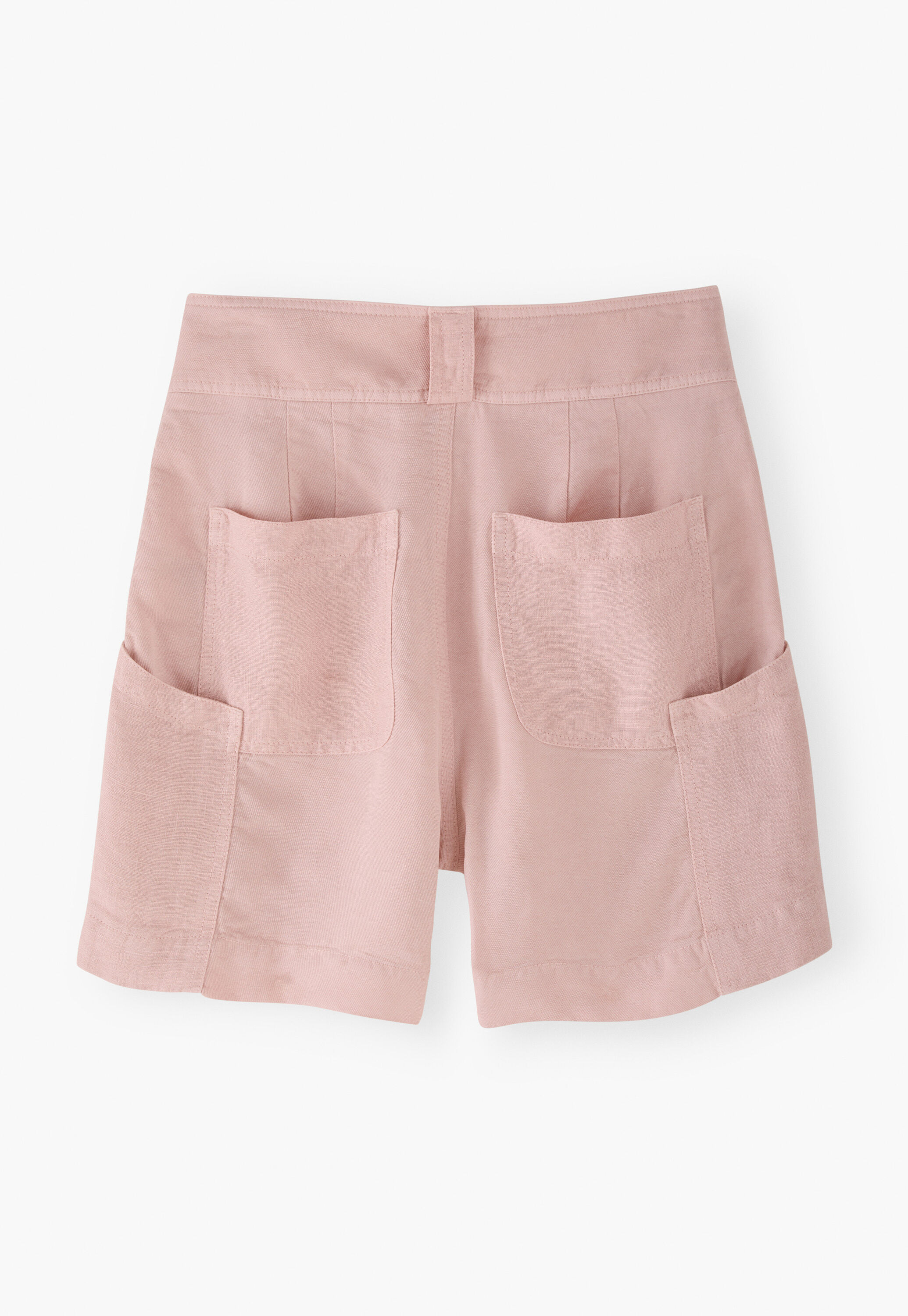 Kontraststoff-Shorts