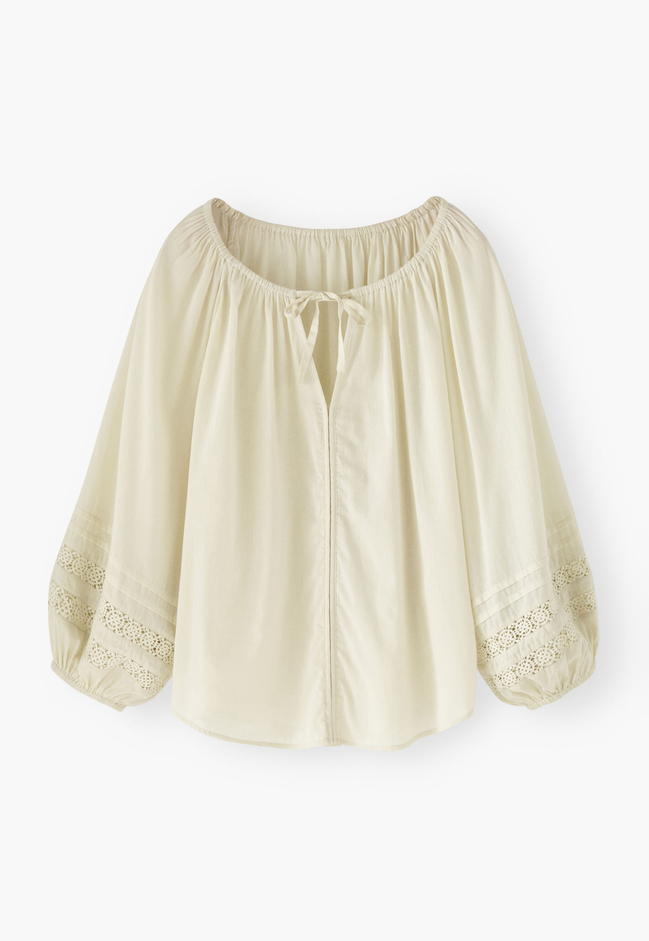 Geraffte Bluse