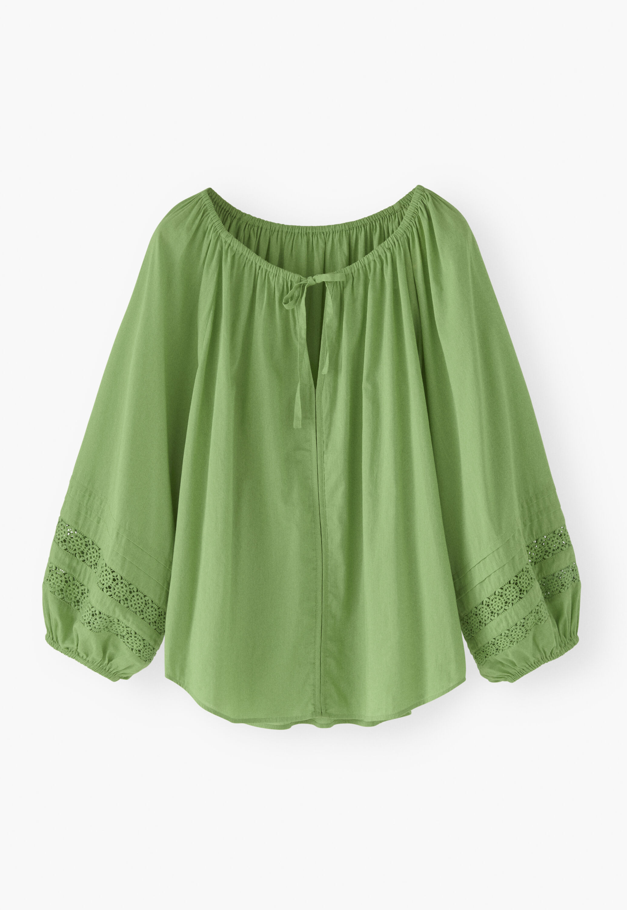 Geraffte Bluse