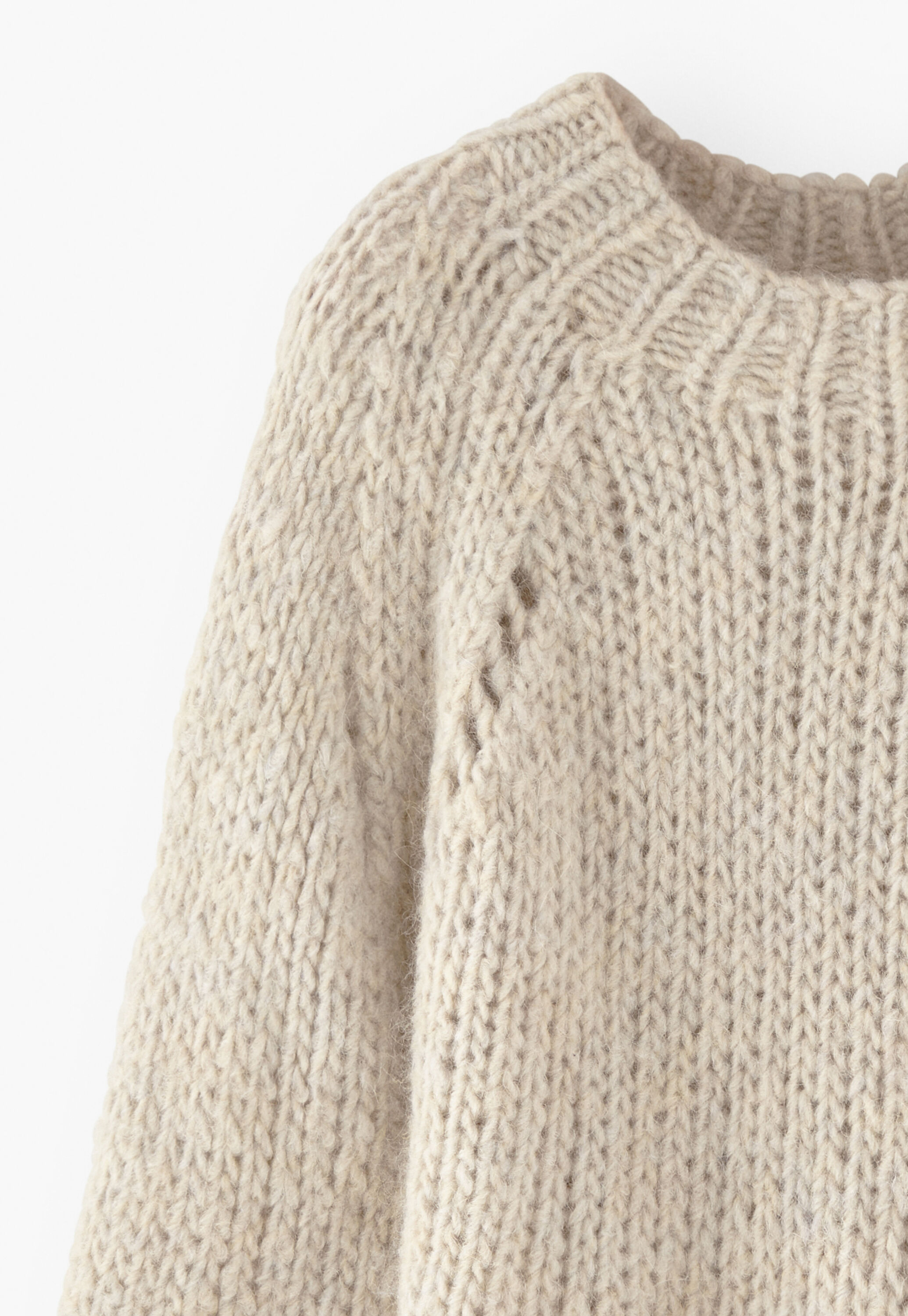 Handgestrickter Pullover
