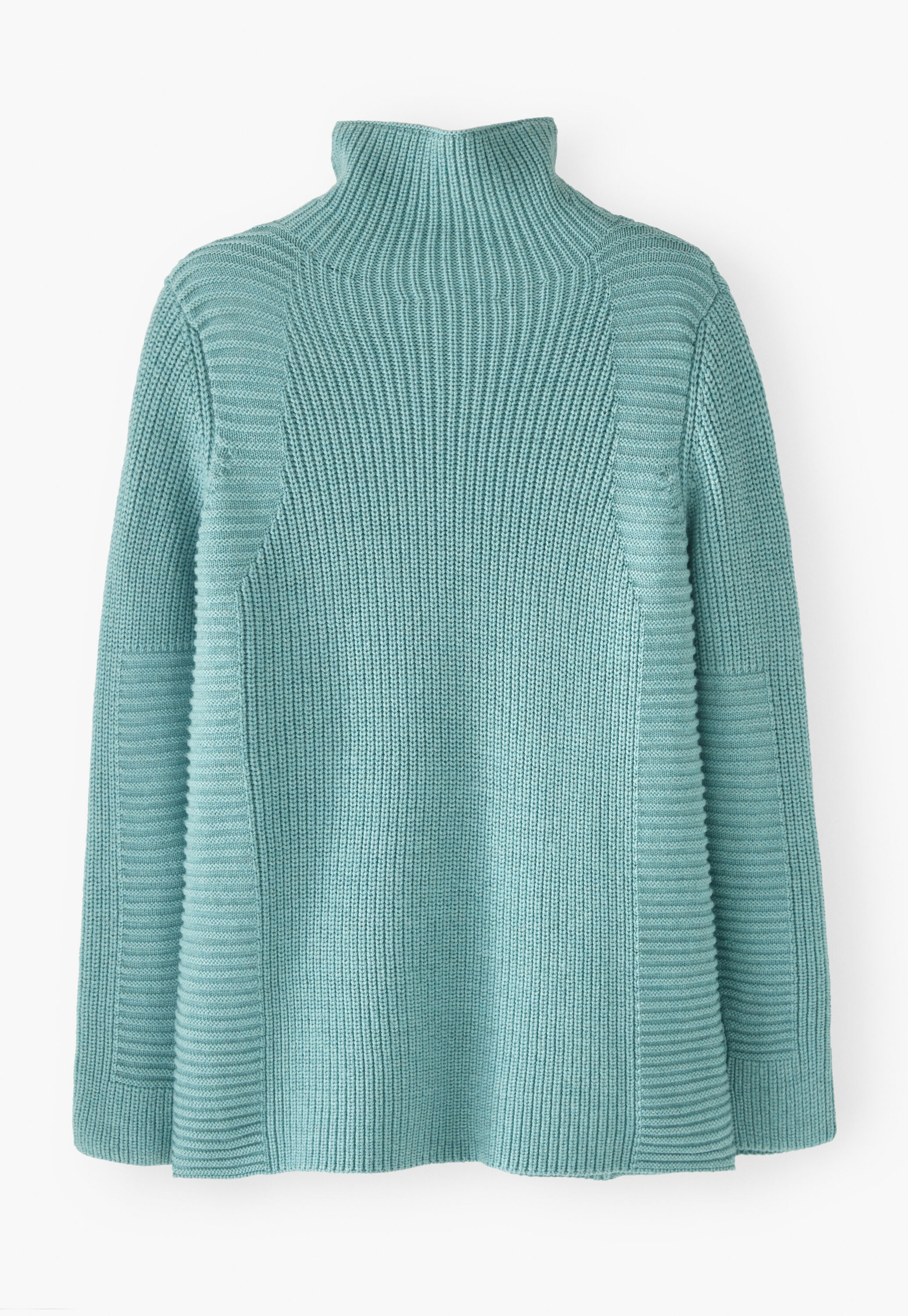 Pullover mit hohem Ausschnitt