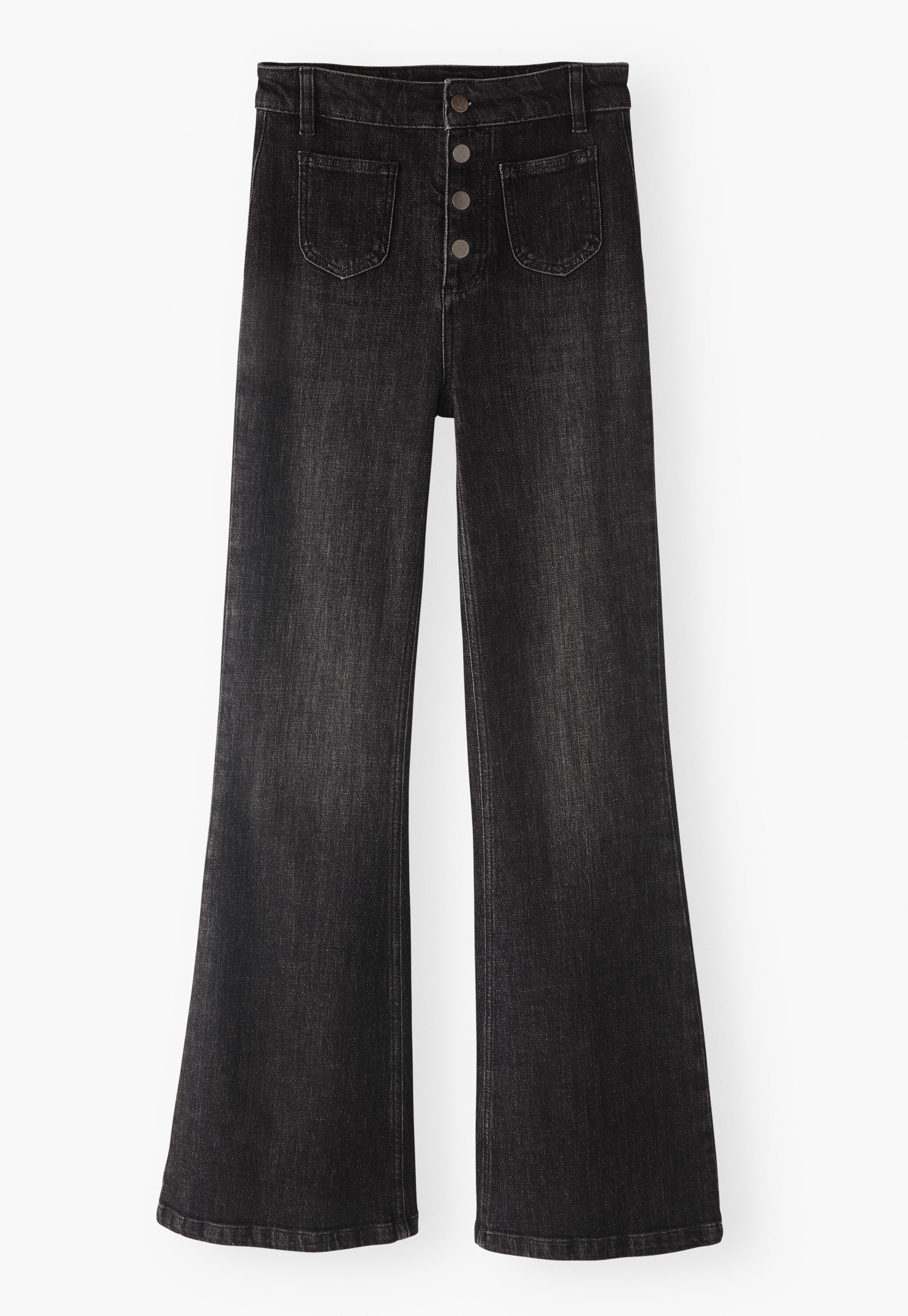 Ausgestellte Jeans