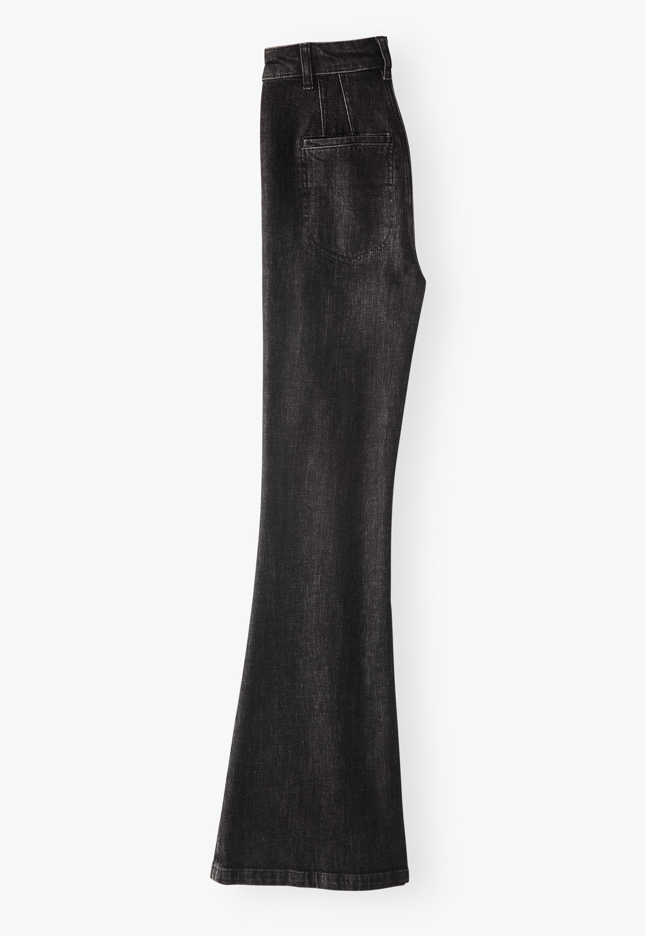 Ausgestellte Jeans