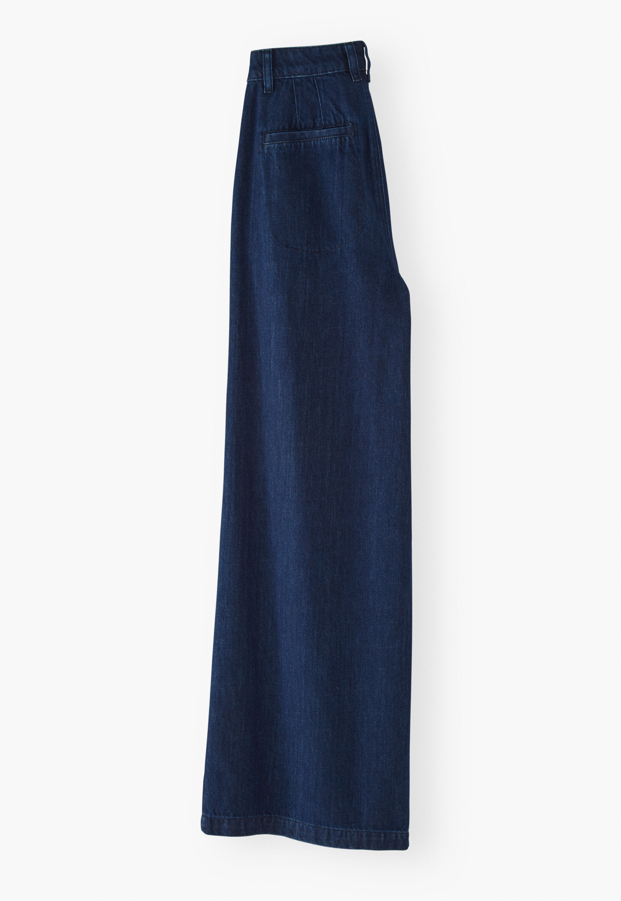 Weiche Jeans mit weitem Bein